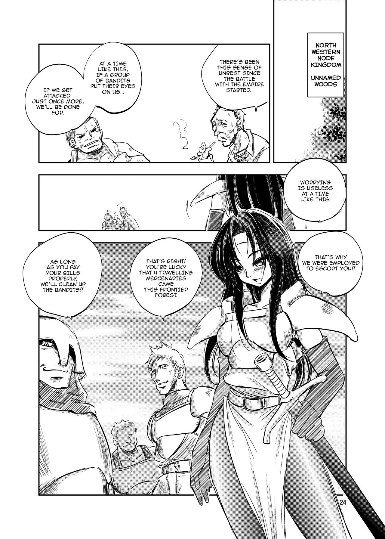 GRASSEN'S WAR ANOTHER STORY Ex #01 Node Shinkou I | Page 23