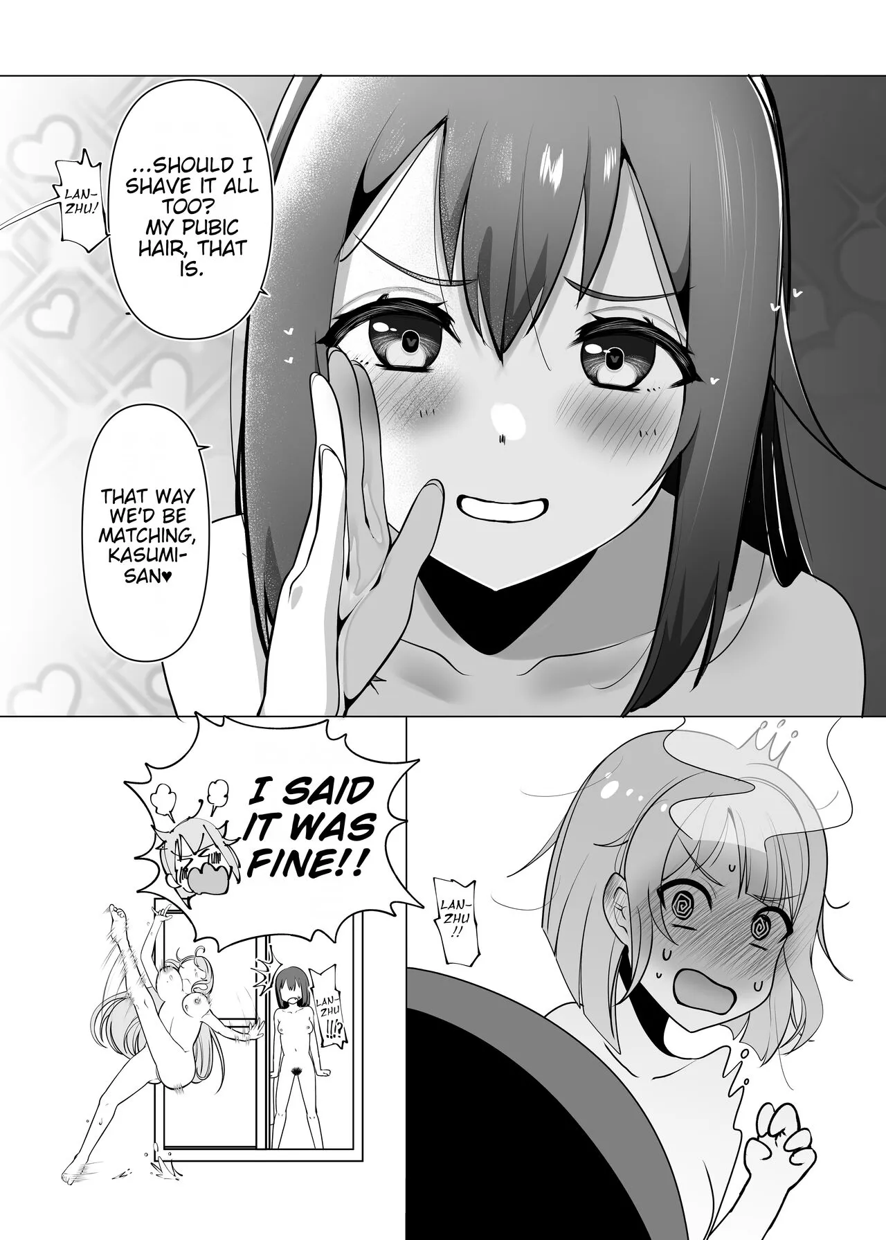 School Idol no Inmou Jijou | School Idols' Hair Down There | Page 13