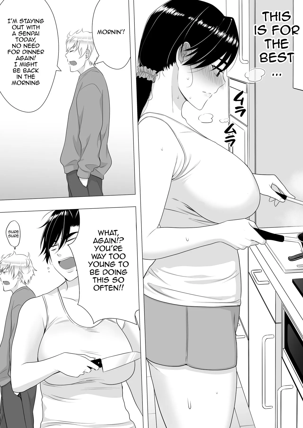 Kimottama Kaa-chan ~Genki Mama ga Boku no Dekachin ni Ochiru made~ | Gutsy Mom ~Until The Energetic Mother Falls To My Giant Dick~    | Page 41