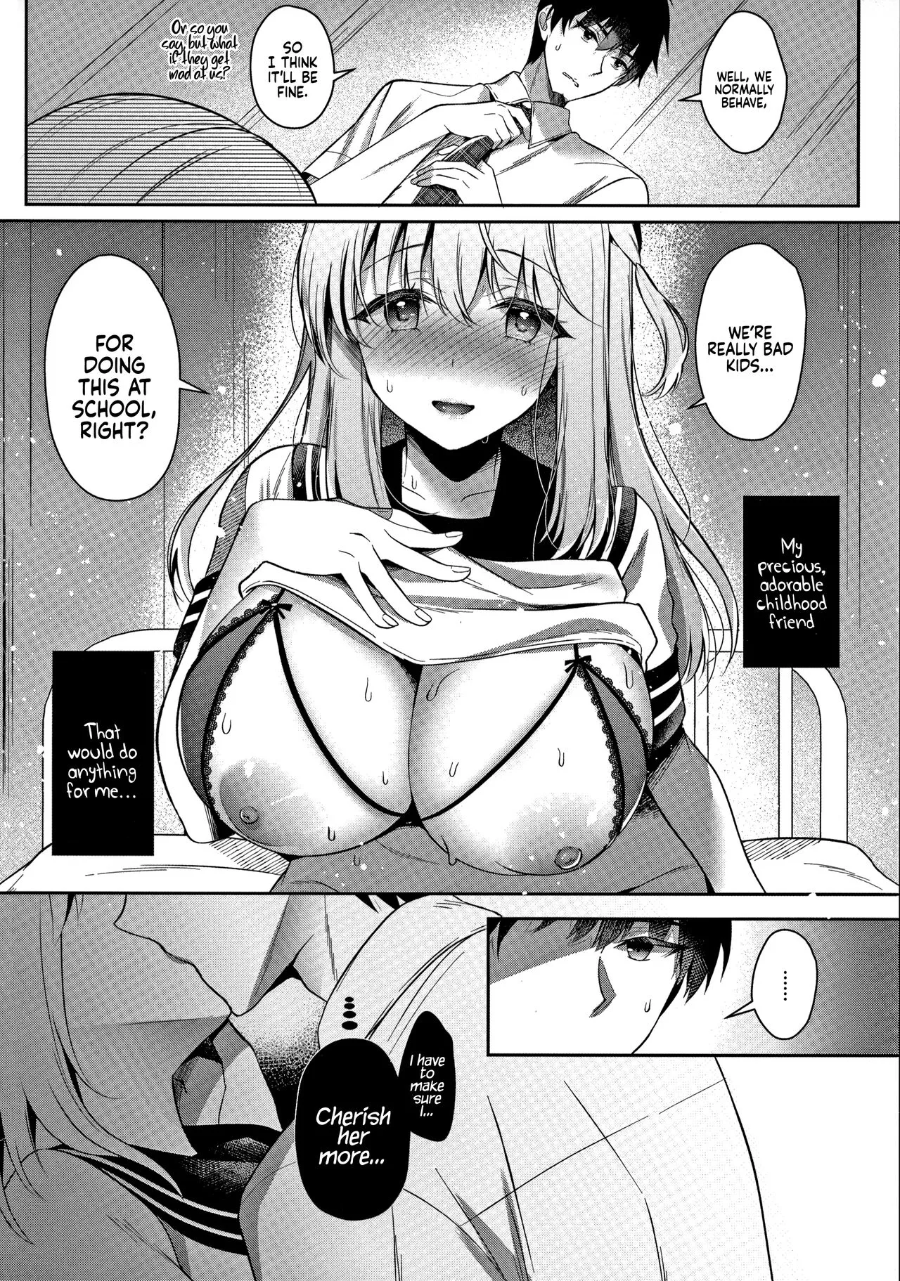 Osananajimi de Koibito no Kanojo to Ecchi na Shitagi | My Childhood Friend Girlfriend and her sexy underwear | Page 51