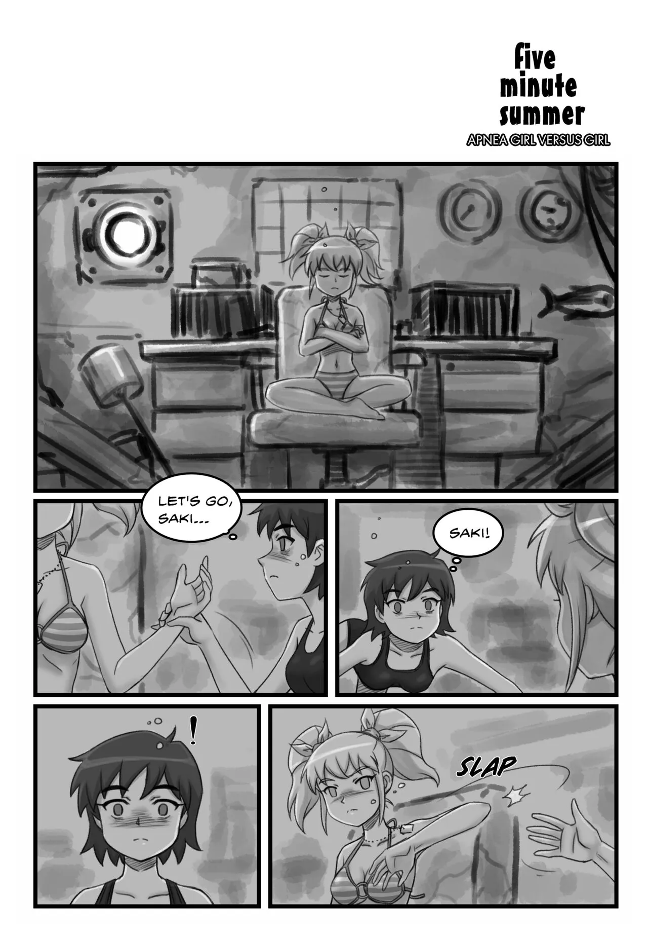 Apnea Girl Versus Girl | Page 155