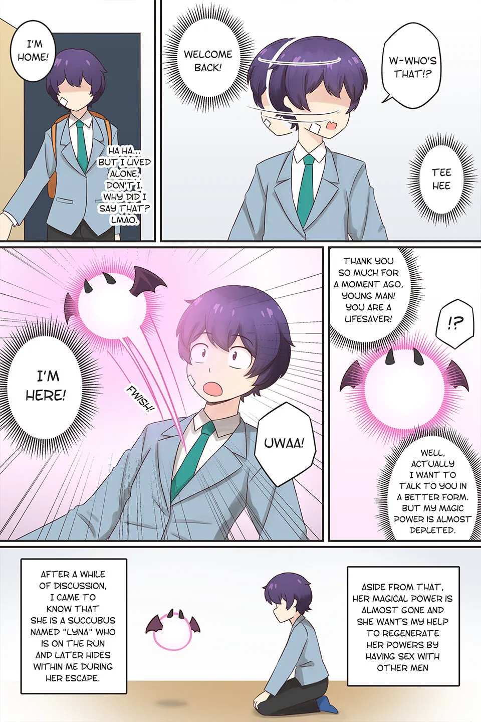 My Life as a Succubus Ch.1 | Page 5