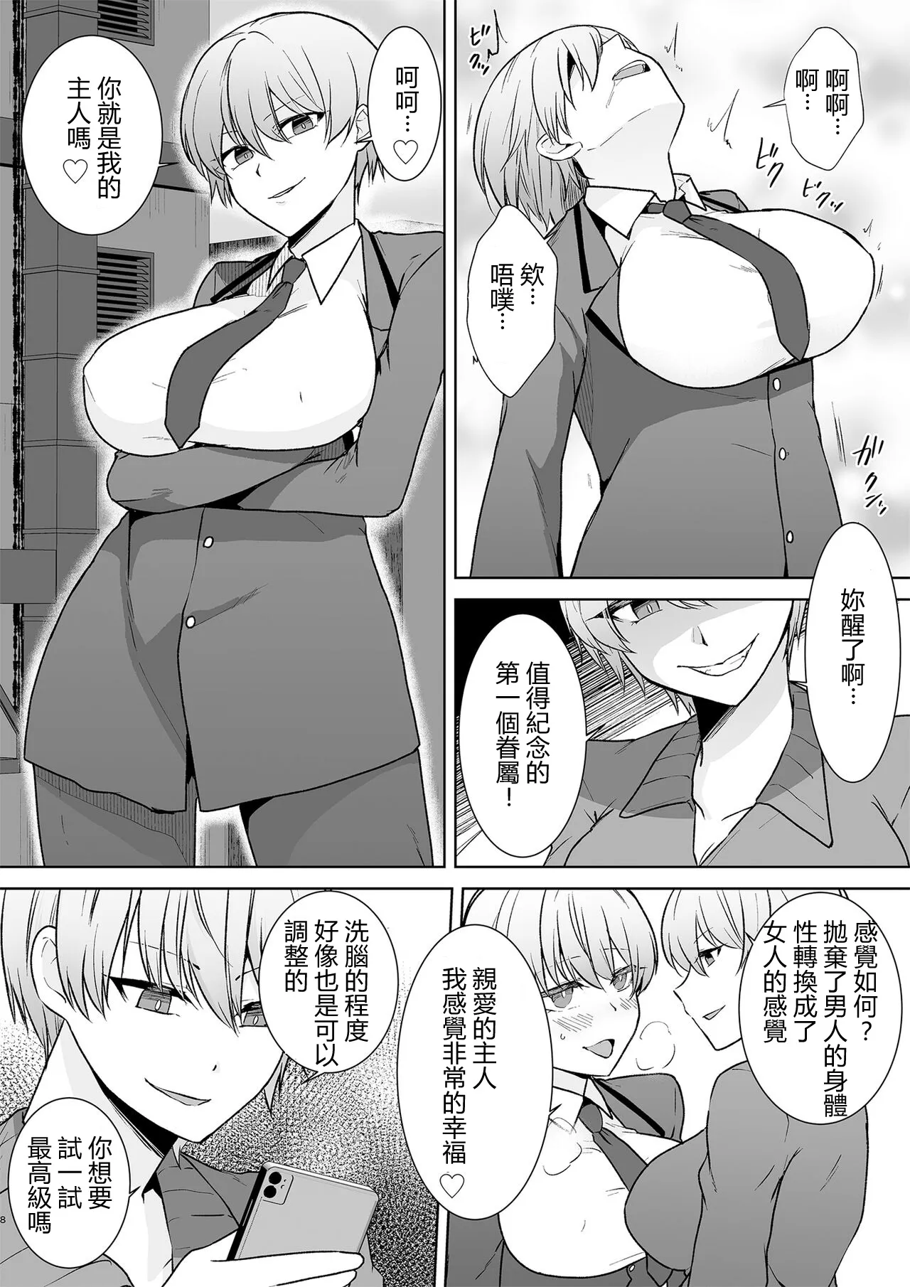 Joshikousei Sennyuu Repo ~Hanzaisha ga Onnanoko ni Hyoui shite mita~ | Page 8