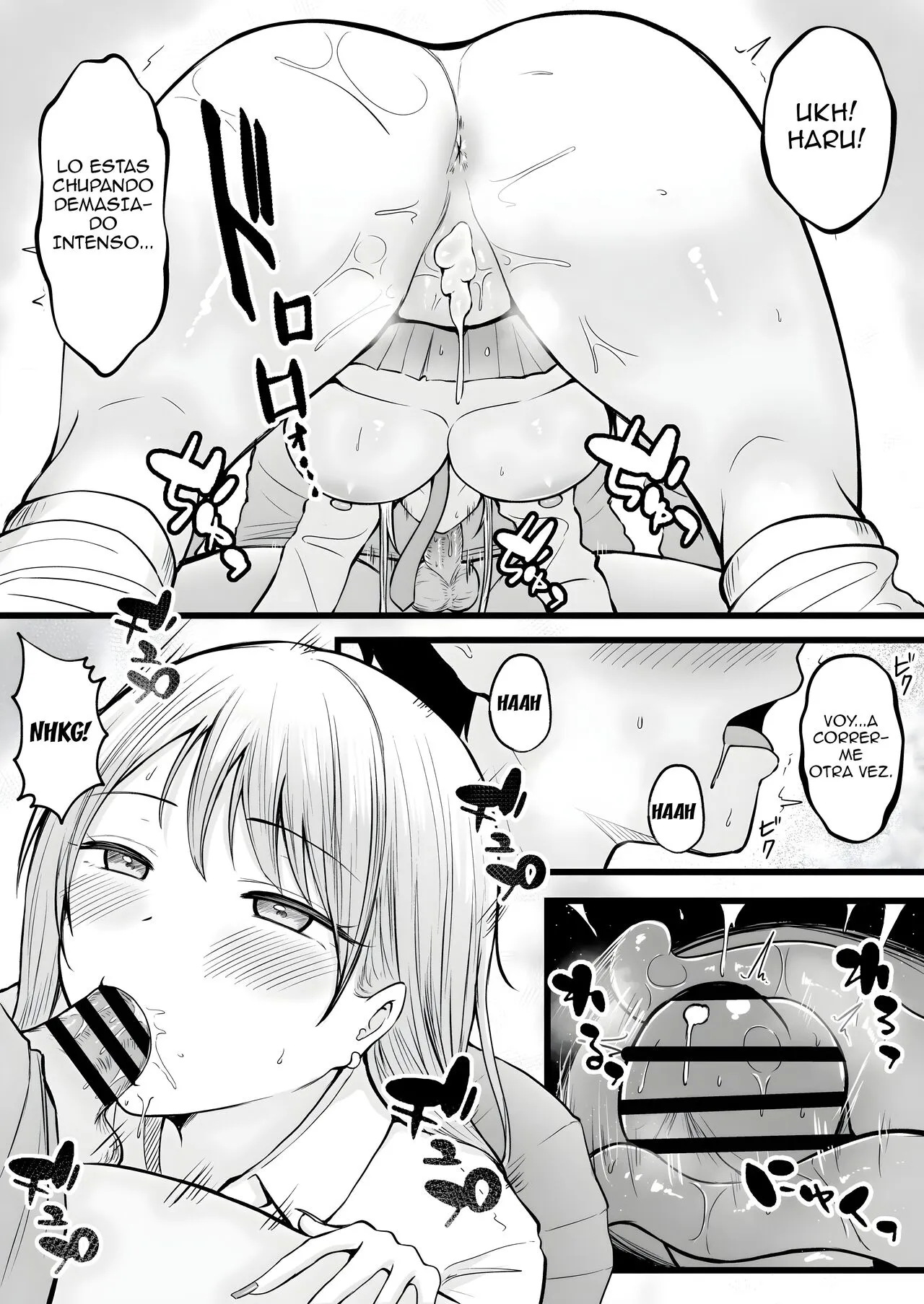 Joshiryou Kanrinin no Boku wa Gal Ryousei ni Furimawasarete masu 1-2 | Influenciado por las Gals del dormitorio de chicas que administro Parte 1 y 2 | Page 49