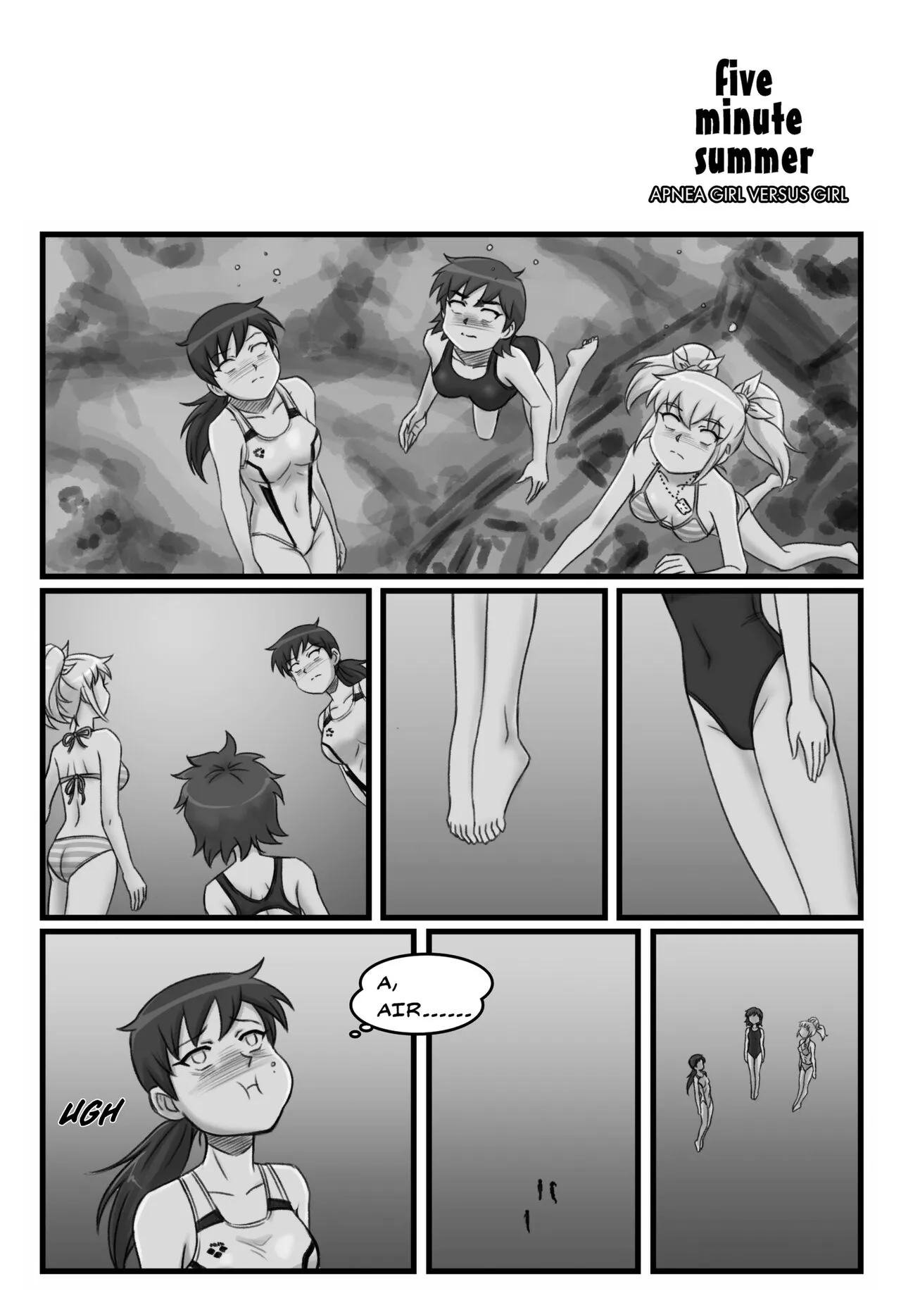 Apnea Girl Versus Girl | Page 166