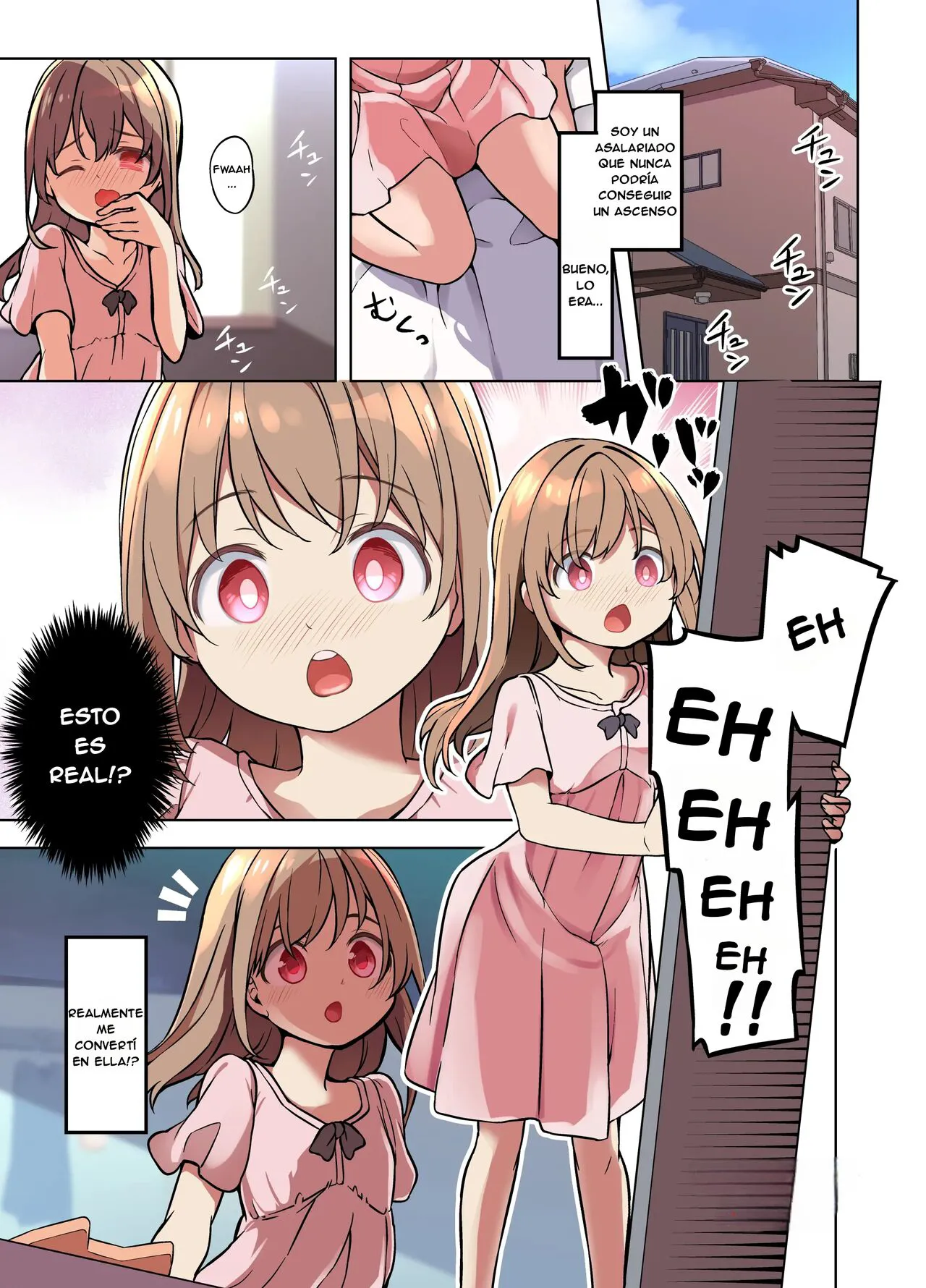 [TSF Mousou Chikusekijo (Minaduki Nanana, Siina Yuuki)] Jinsei Torikaekko Appli [Spanish]'s first page