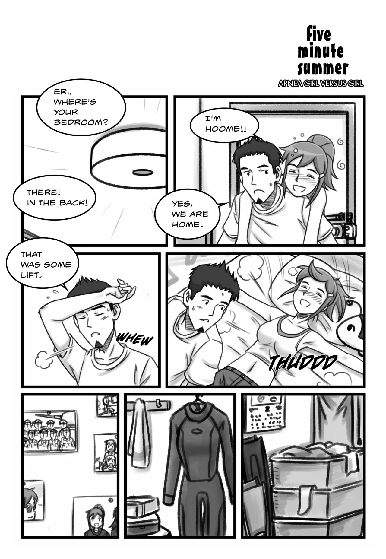 Apnea Girl Versus Girl | Page 110