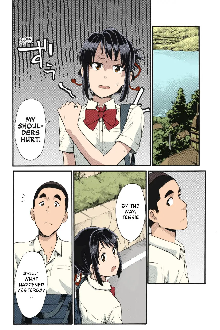 Kimi no Na wa. - & and & - Mitsuha Miyamziu & Teshigawara Katsuhiko | Page 52