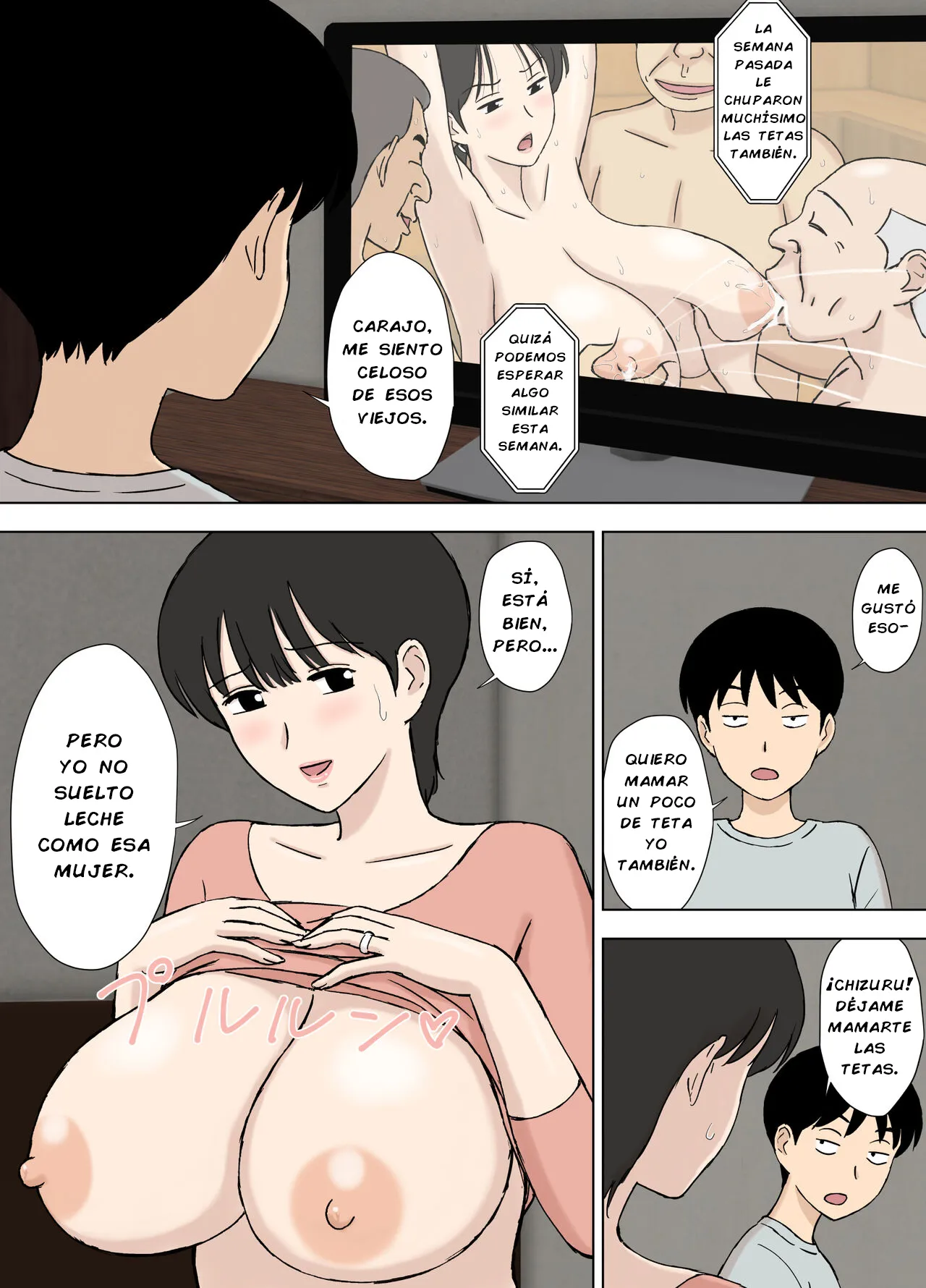 Juujun Mama no Chizuru-san to Otto no Tsurego La Obediente Chizuru y su hijastro | Page 13