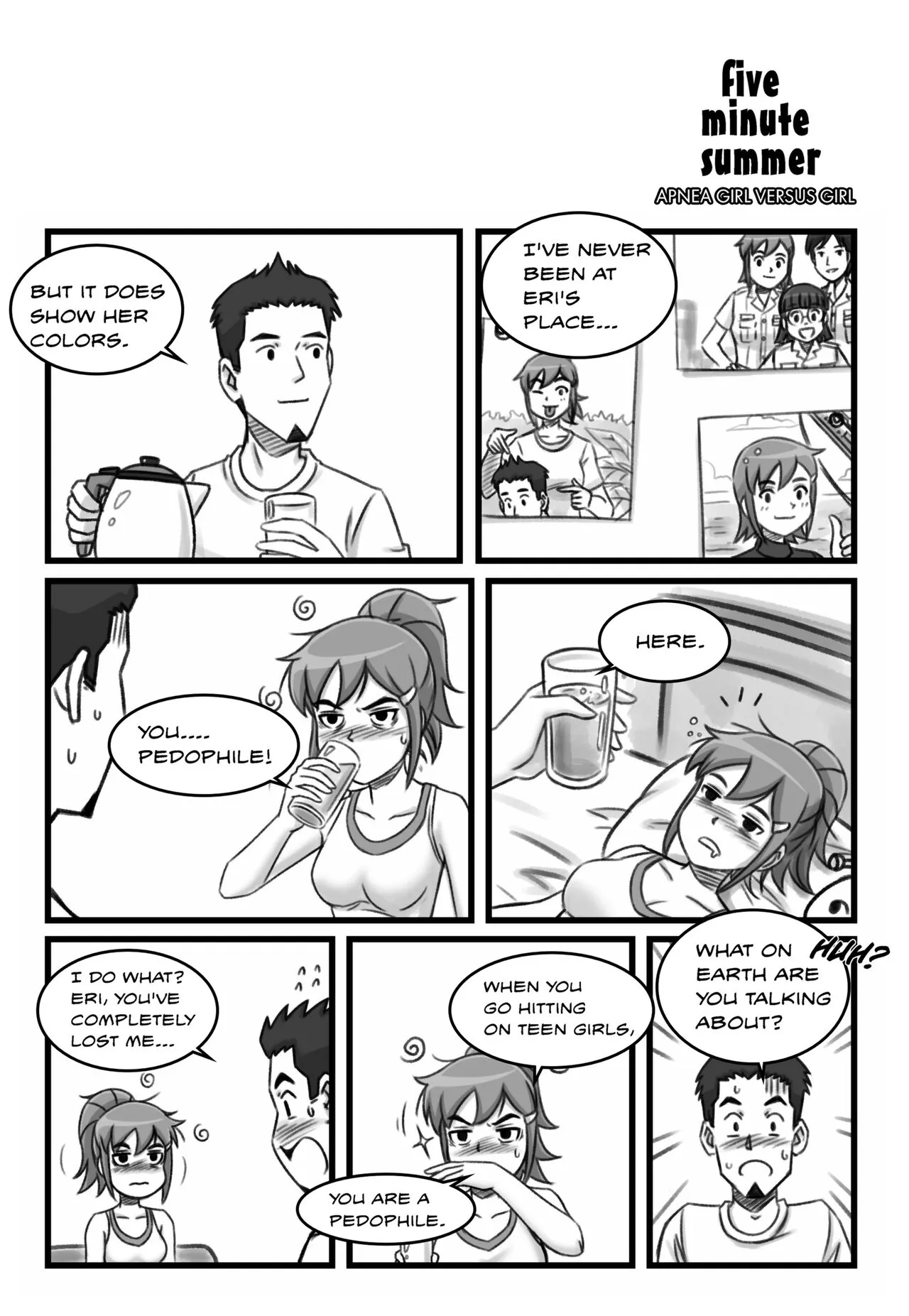 Apnea Girl Versus Girl | Page 111