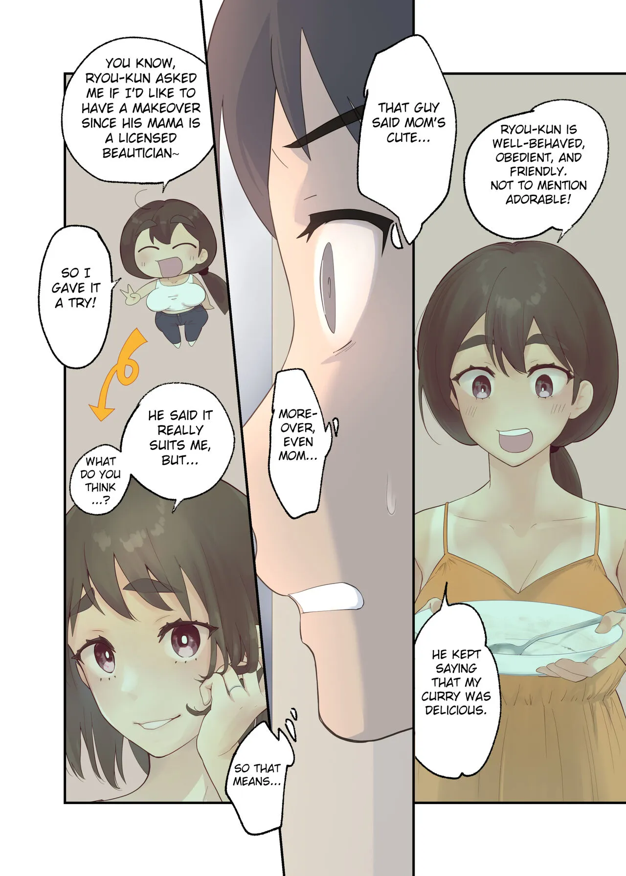 Tomo Chin ni Ochita Haha to Sore ni Mezameru Ore | Page 7