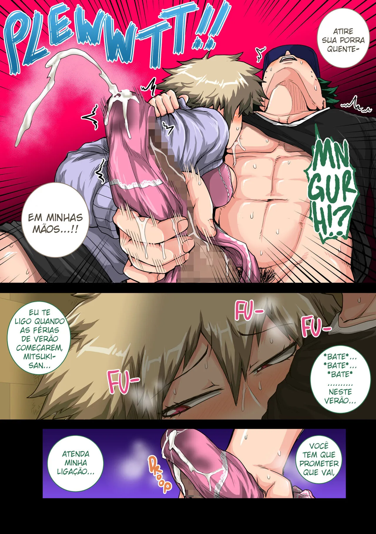 Boku no Harem Academia Bakugou Mama to no Natsuyasumi "Chuunen" | Férias de Verão com a Mãe do Bakugo Parte 2 | Page 26