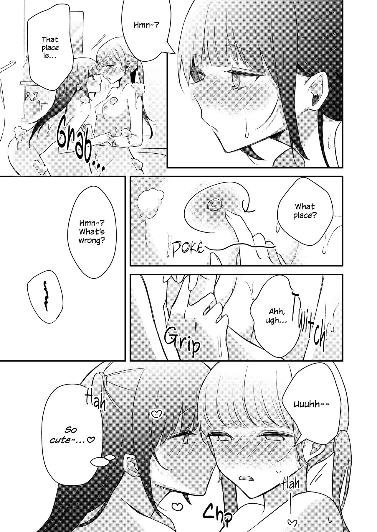 Tsukiattenai Futari ga Ofuro de  Ecchi na Koto Suru Hanashi |  A Story of Two Girls Who Are Not Dating Having Sex in the Bath | Page 13