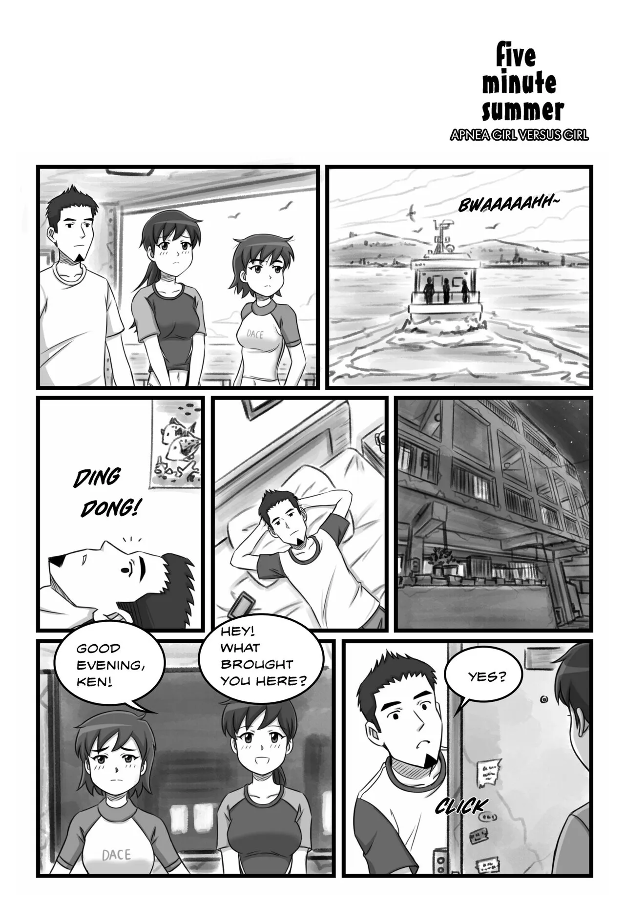 Apnea Girl Versus Girl | Page 57