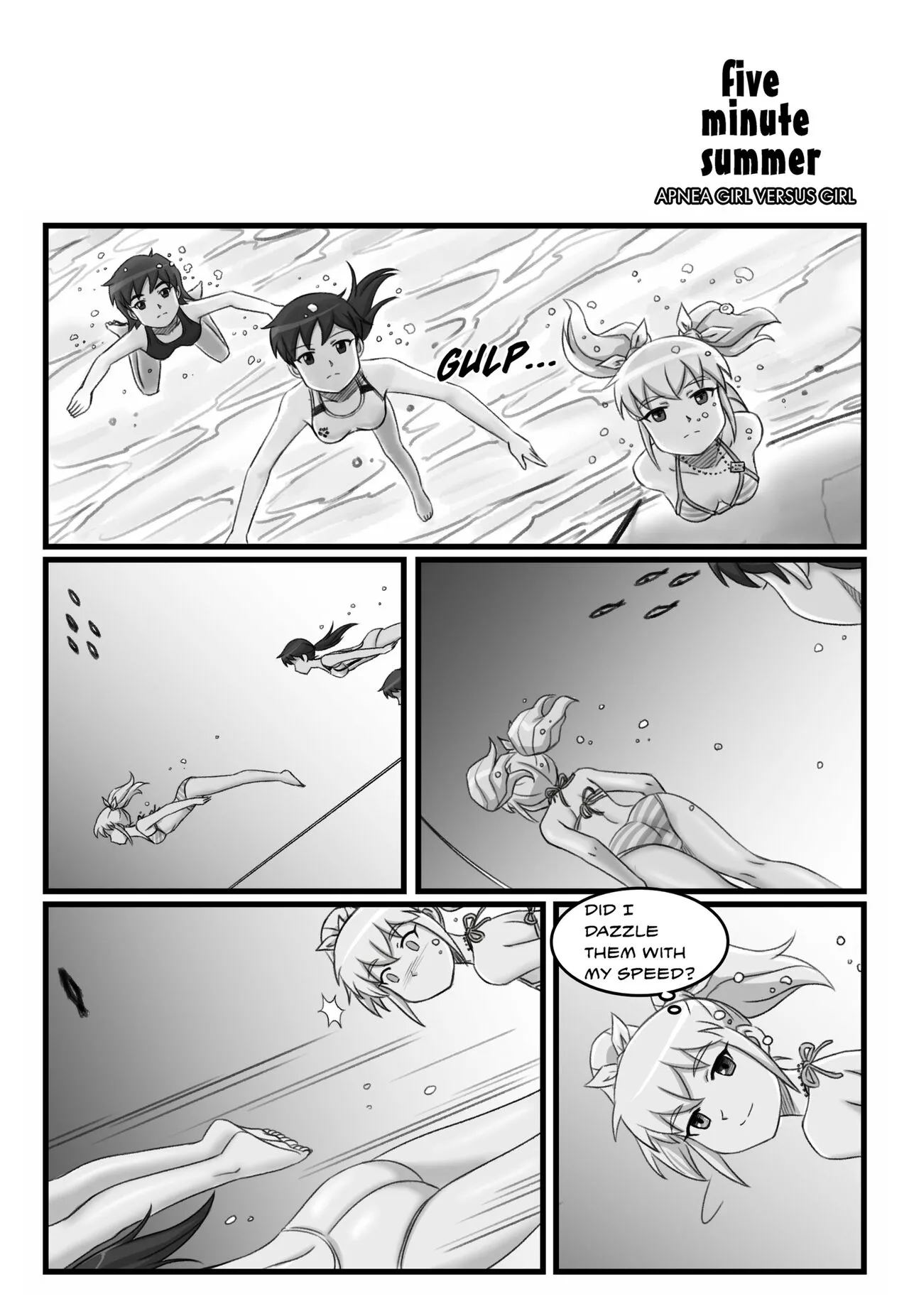 Apnea Girl Versus Girl | Page 141