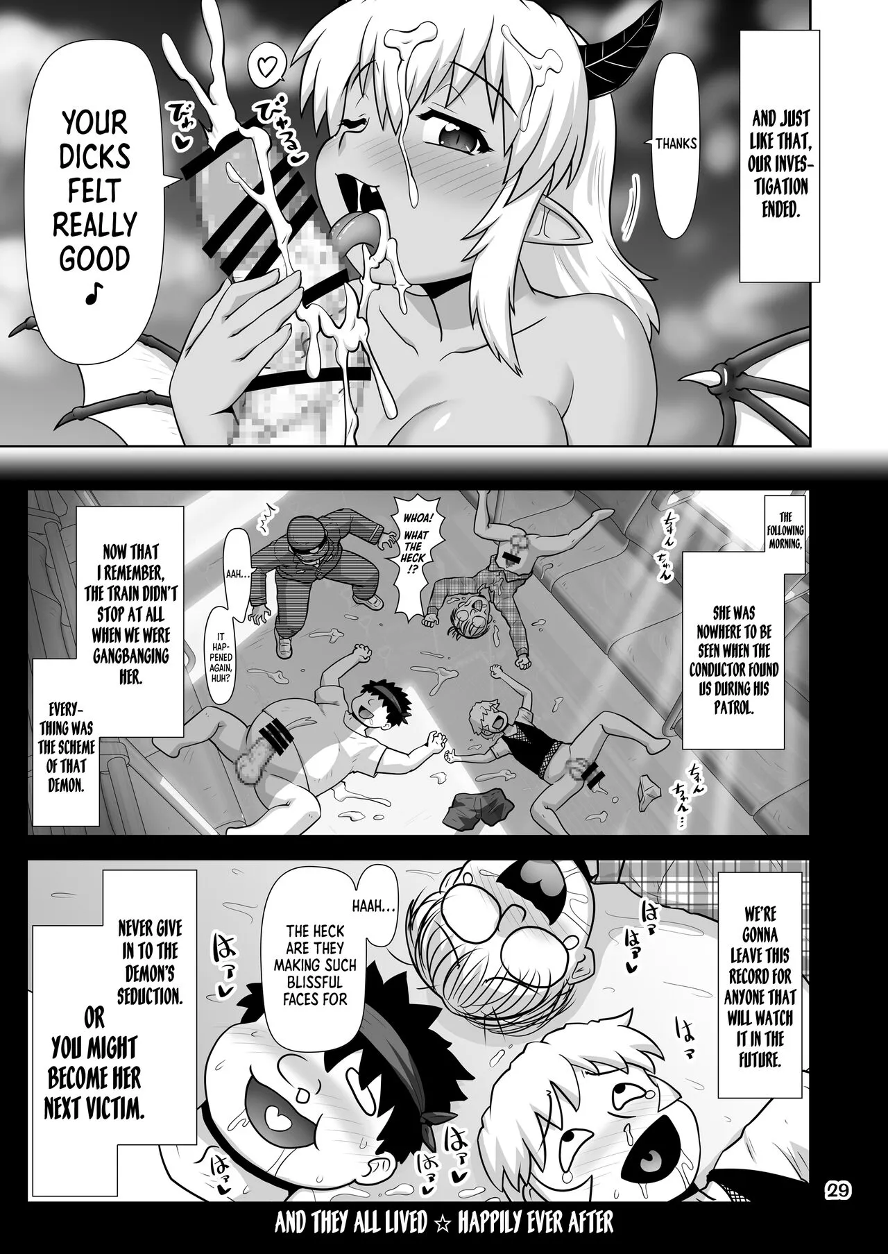 Devil Bitch Project ~Shinya no Kanjousen ni Yarasete kureru Akuma o Mita!~ | Devil Bitch Project ~I Saw A Devil Who Let Me Fuck Her In The Loop Line Late At Night~    | Page 28