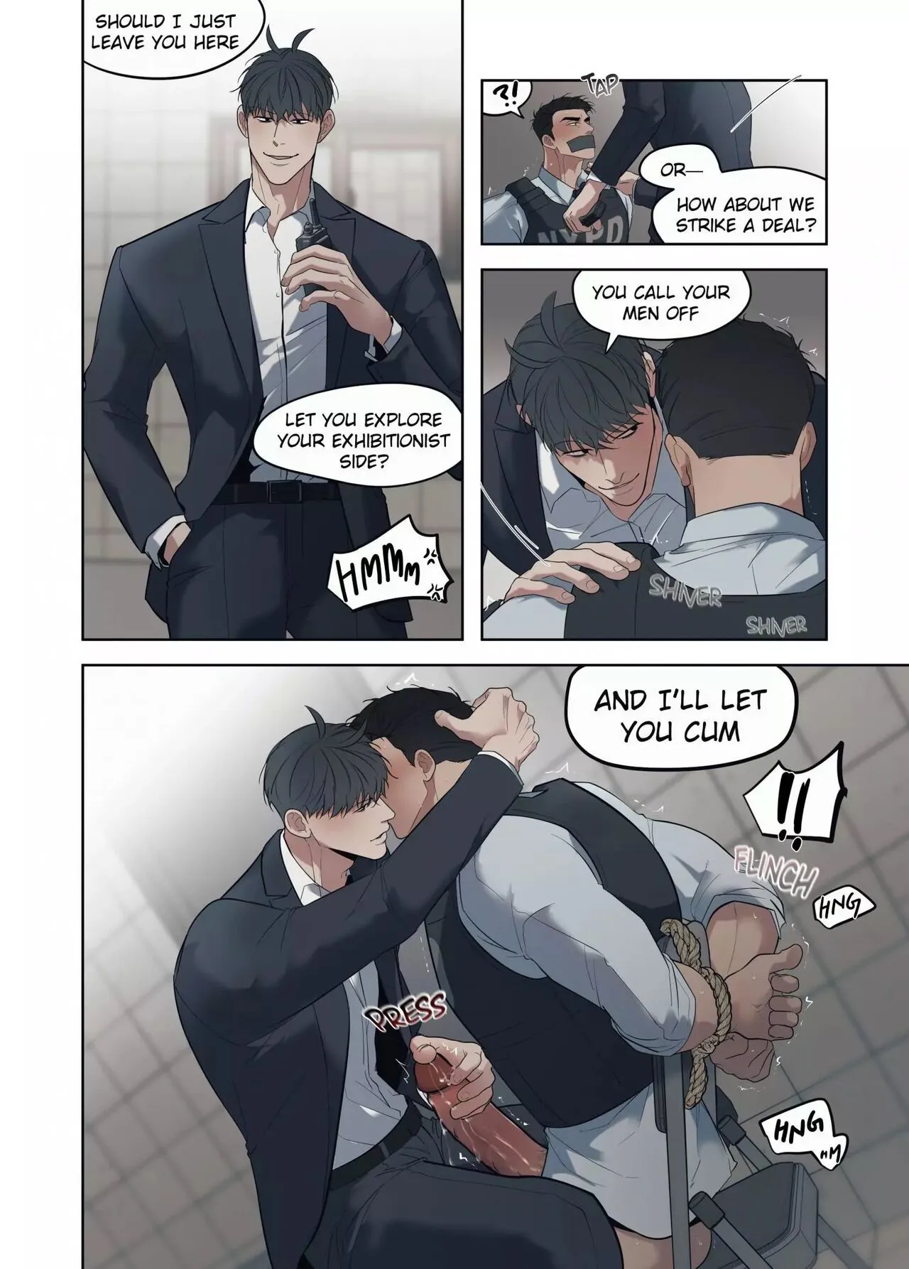 Police X Gang Boss AU Part | Page 5