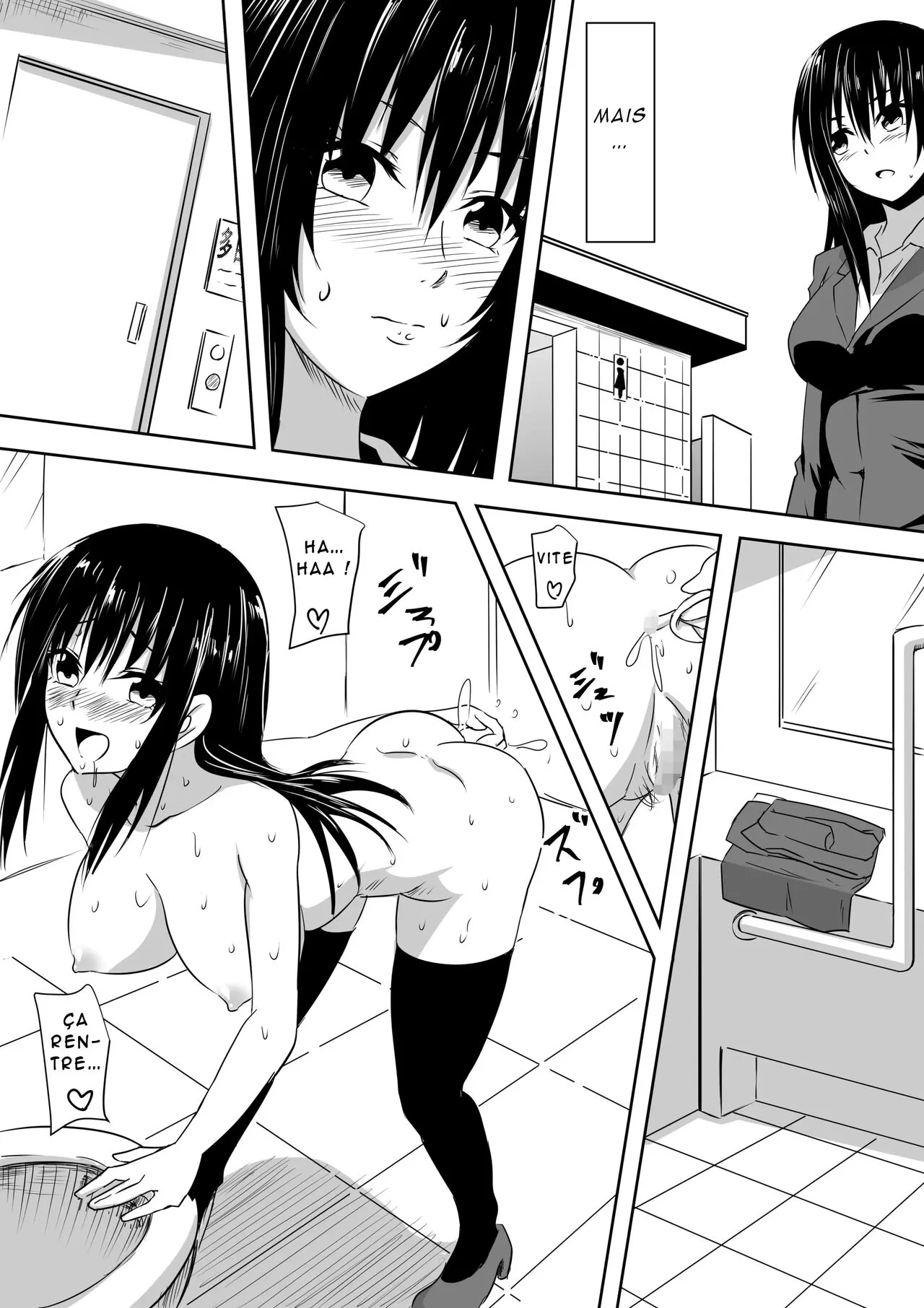 Tenkousei Hentai SM Ijime | Une étudiante transférée a subi un supplice SM pervers | Page 33