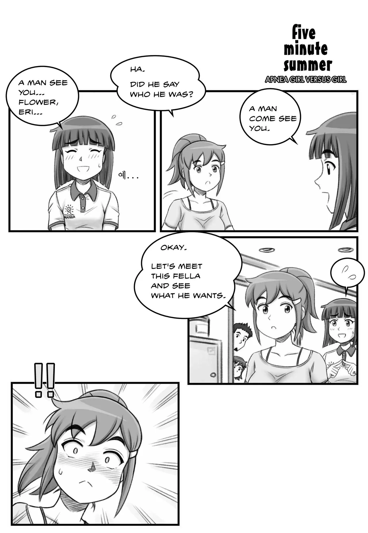 Apnea Girl Versus Girl | Page 236