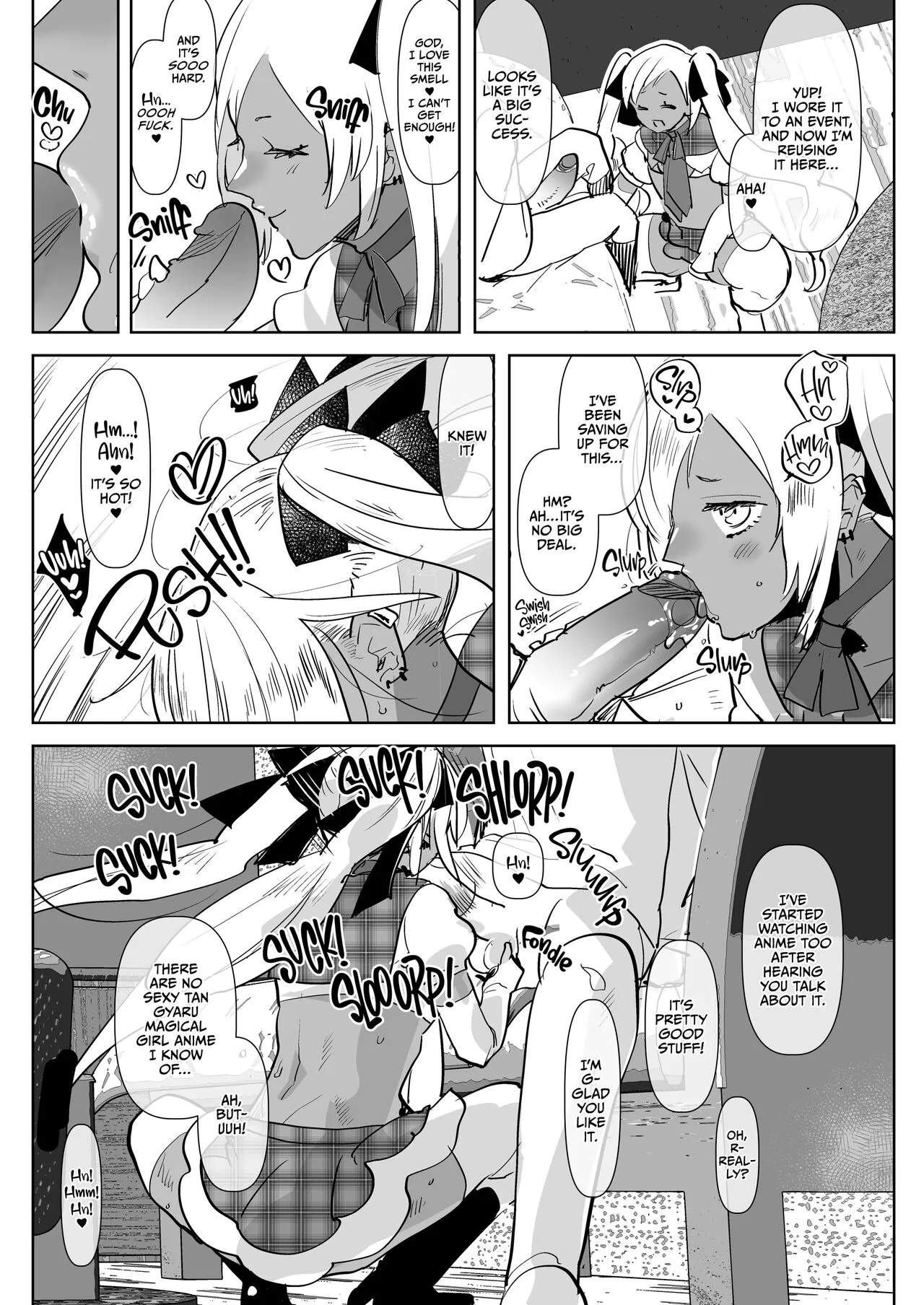 Kurogal Kouhai Otokonoko DeliHeal ~ Gyaku Anal Course | Tan Gyaru Junior Call Boy Reverse Anal Course  {2d-market.com} | Page 8