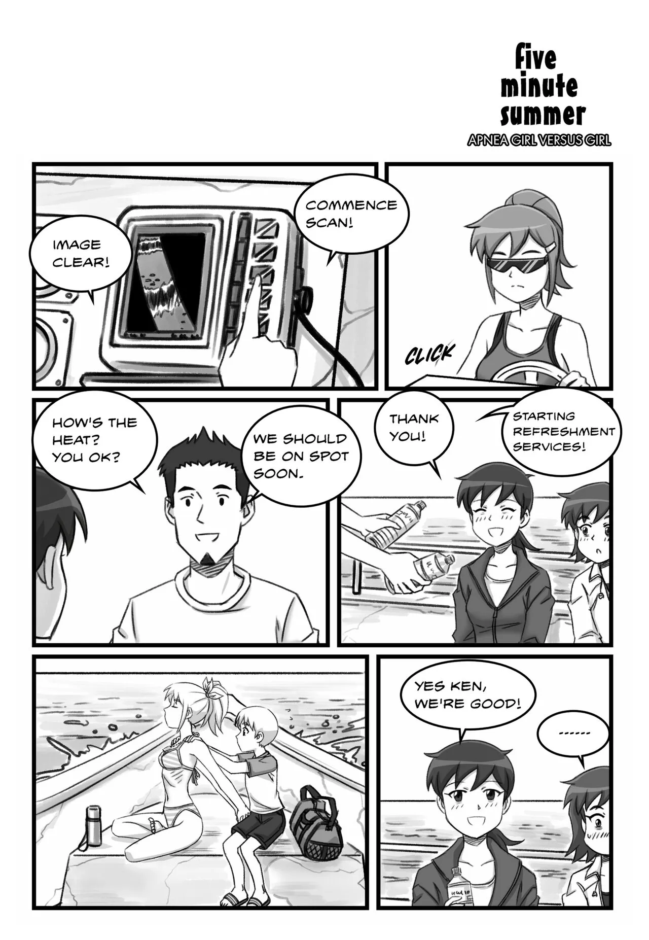 Apnea Girl Versus Girl | Page 129