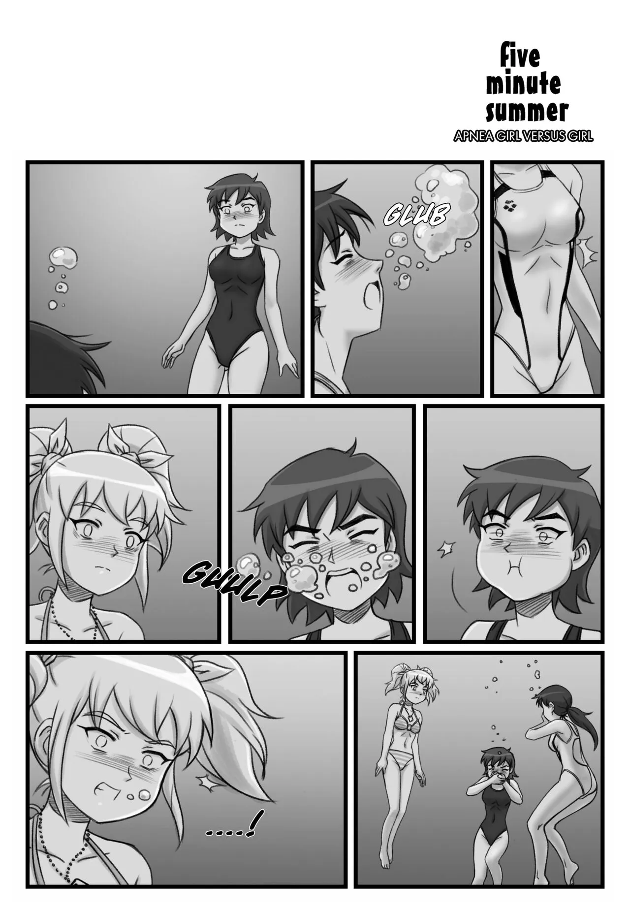 Apnea Girl Versus Girl | Page 167