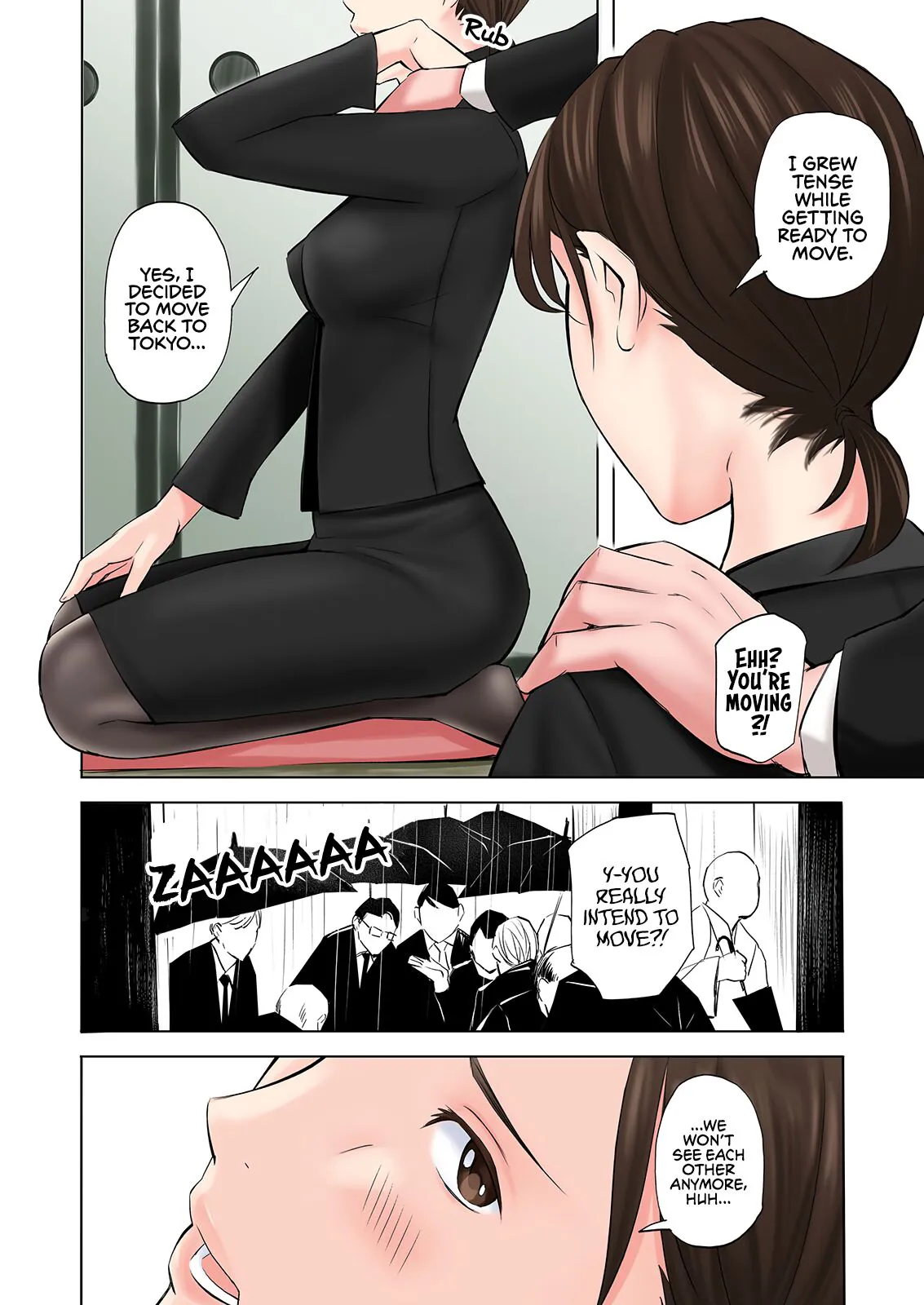 Mofuku Miboujin no Erohon desu | This is a Fap Book ft. a widow in her mourning dress | Page 10