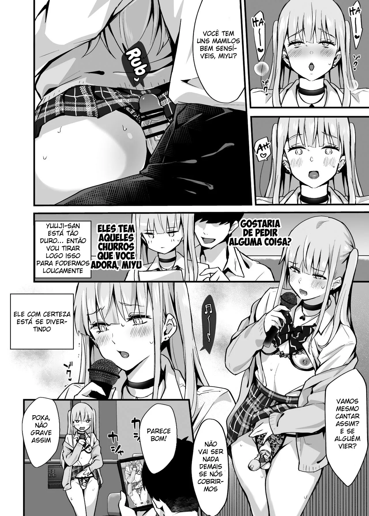 Zoku Kaikan ♀ Ochi ～Miyu, Shasei Kanri de Renzoku Akume〜 | Page 9