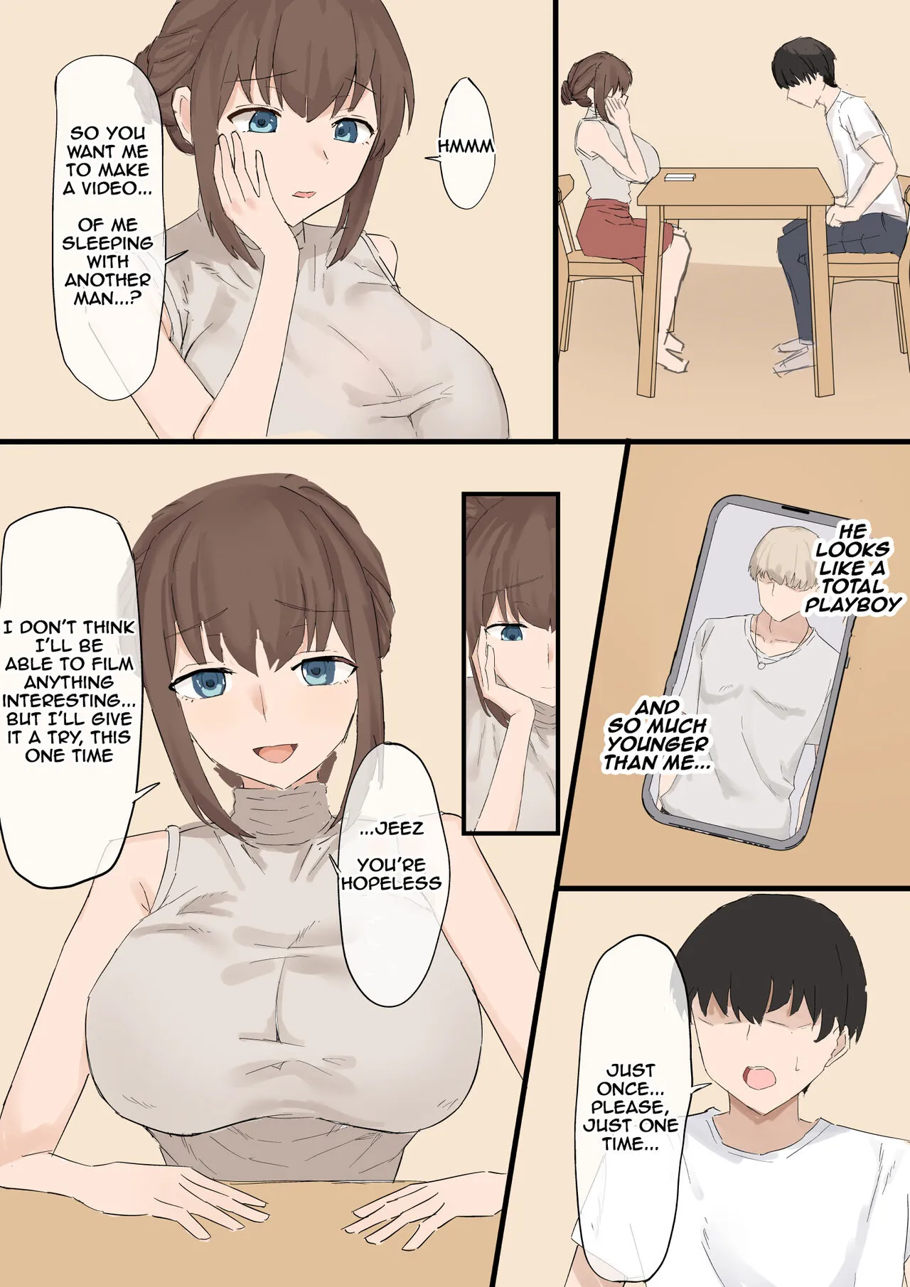 Tsuma no Netorase | Wife’s Netorase | Page 4