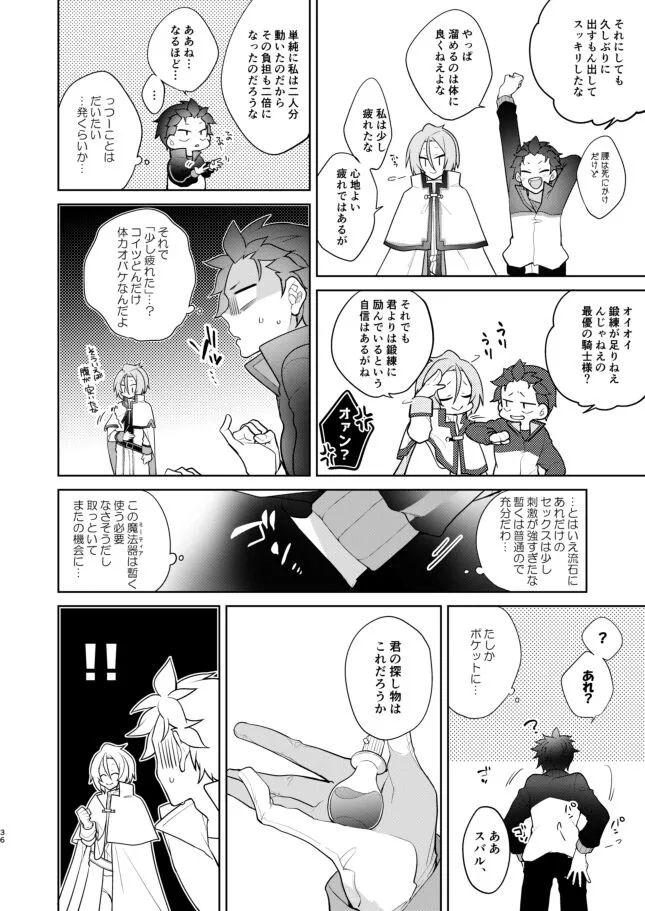 [Koukakurui (Amaru Bnosuke) PLAY THE FIELD  (Re:Zero kara Hajimeru Isekai Seikatsu)  [Digital] | Page 35