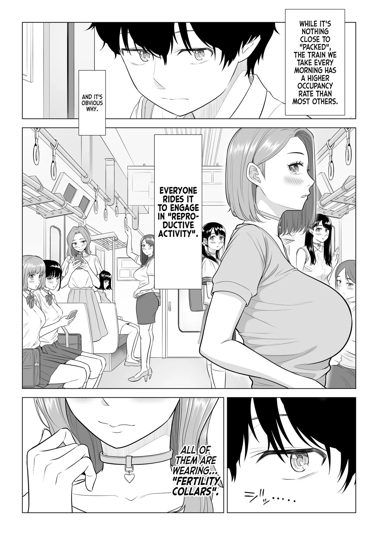 Dansei ga Kyokutan ni Sukunai Kono Sekai de wa, Seishi wa Kichou na Shigen desu. | In a World Where Men Are Scarce, Sperm Is a Precious Resource. | Page 8