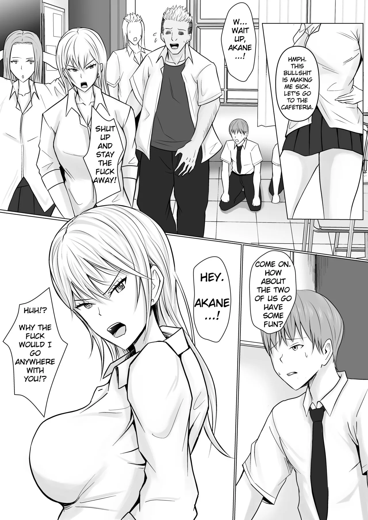 Class no Yankee Joshi ni Hyoui | I Possessed the Class Yankee Girl | Page 5