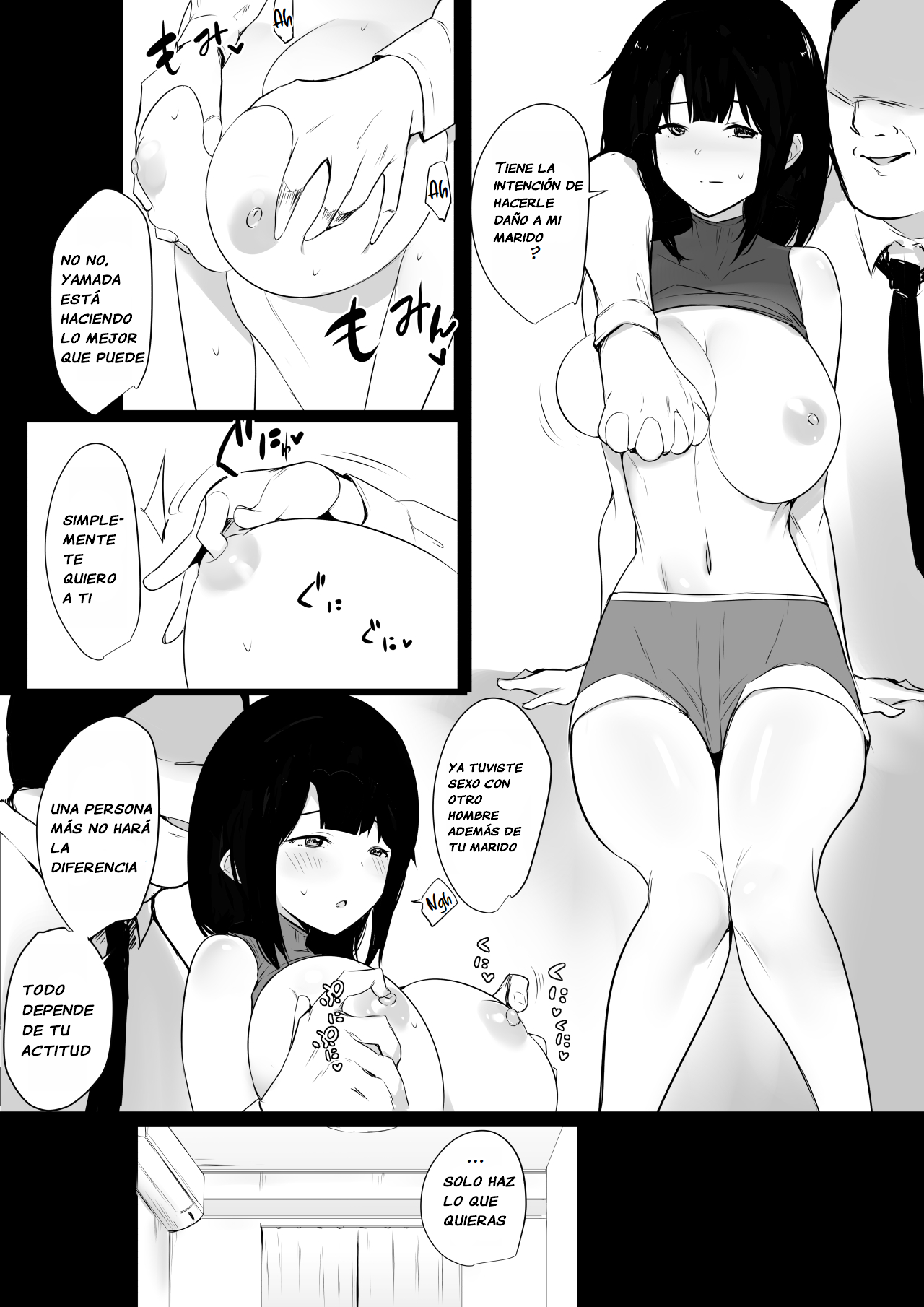 Boku dake ni Amaesasete Kureru Kyonyuu JK Tsuma o Hoka no Otoko ni Dakasete Mita 4 | Vi a una esposa de preparatoria de grandes pechos que solo deja que otro hombre la mime y abrace 4 | Page 12