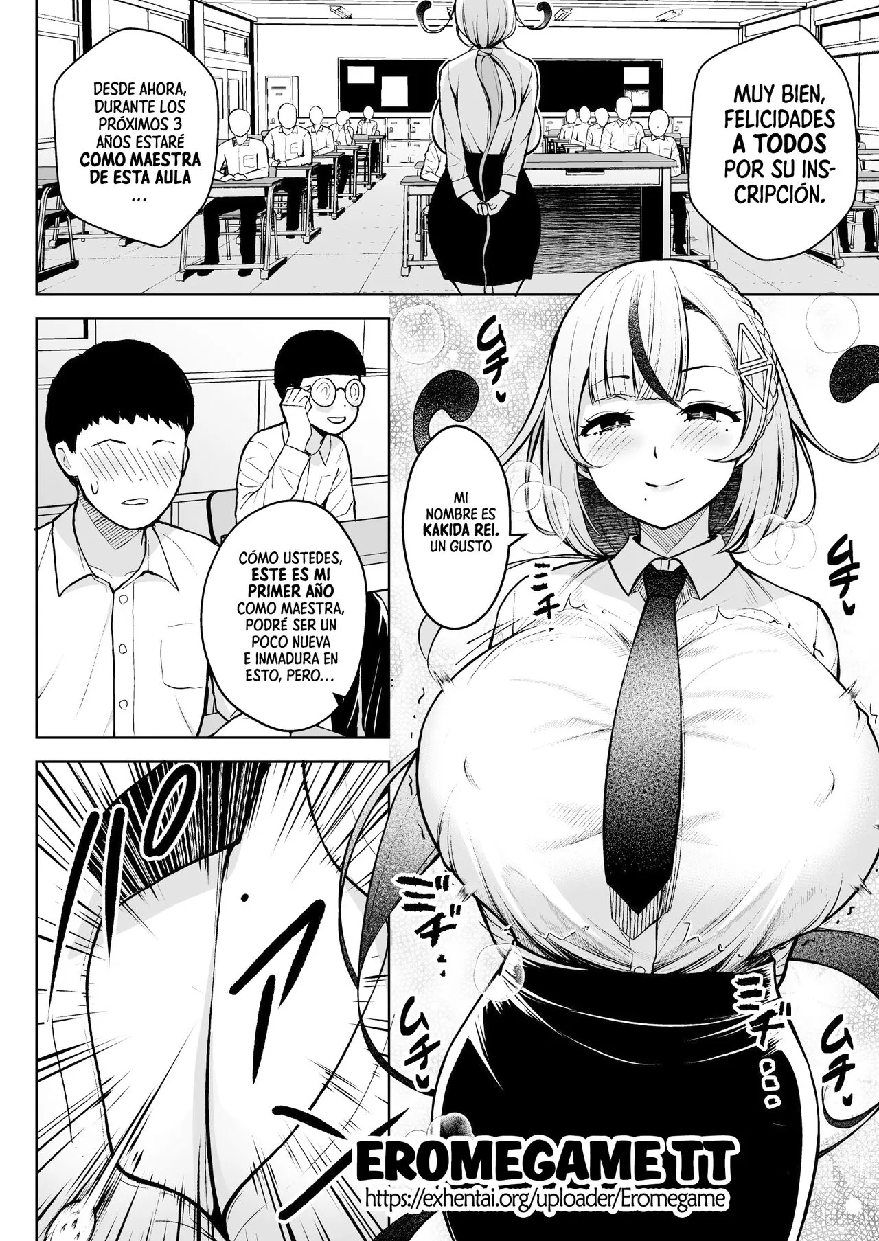 1-nen Ikagumi Kakitare Sensei | kakitare-sensei es la Nueva Maestra del Grupo de 1er Año | Page 3