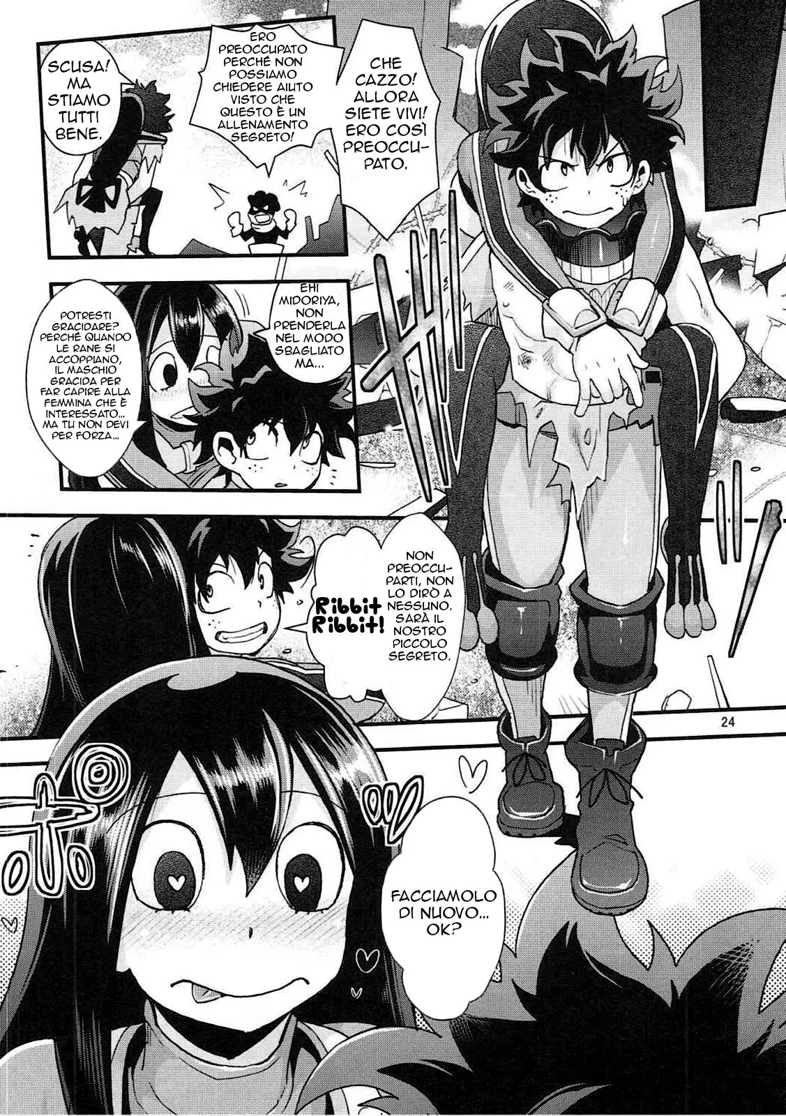 Tsuyu-chan to... Shite | Do Tsuyu-chan | Page 23