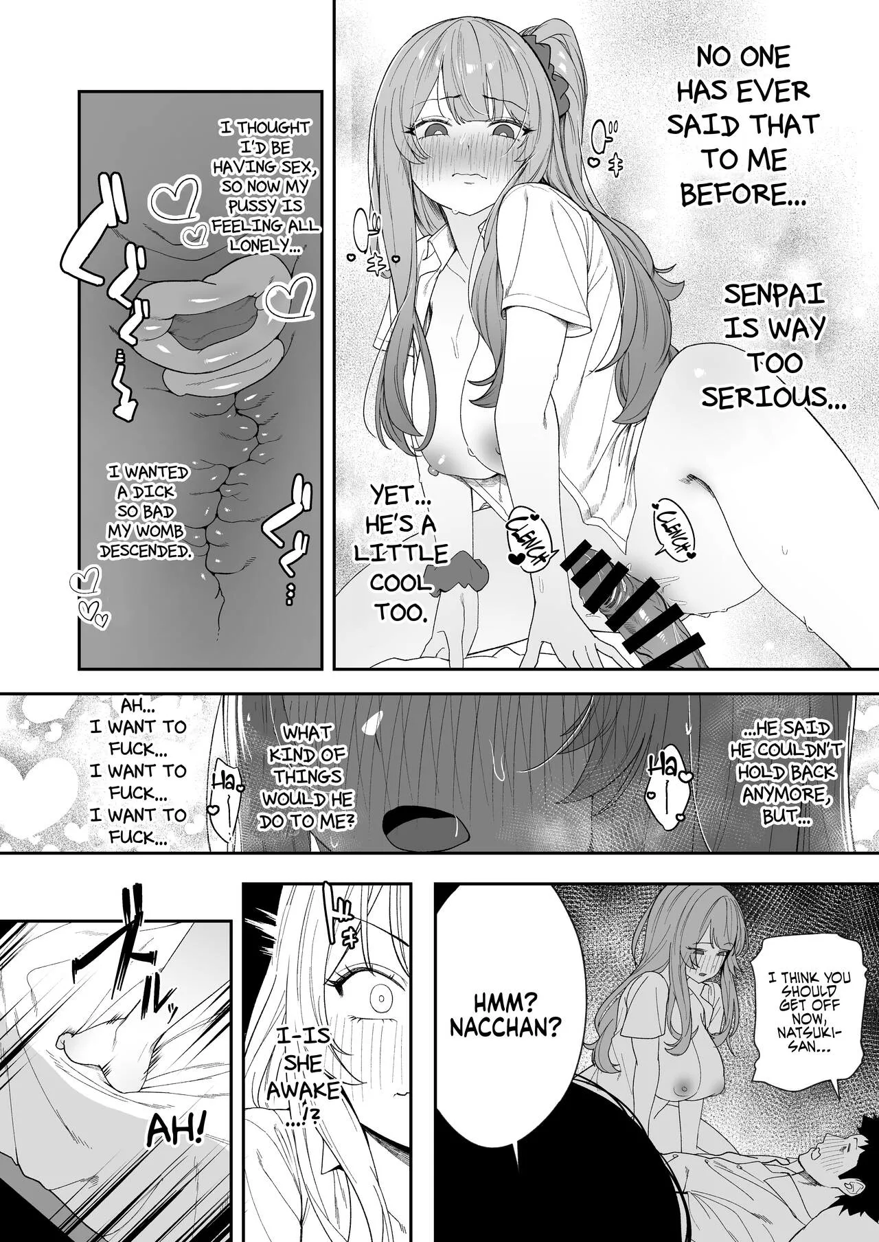 Senpai, Kyou Tomatte mo Ii yo ne? | Can we stay at your place tonight Senpai? | Page 33