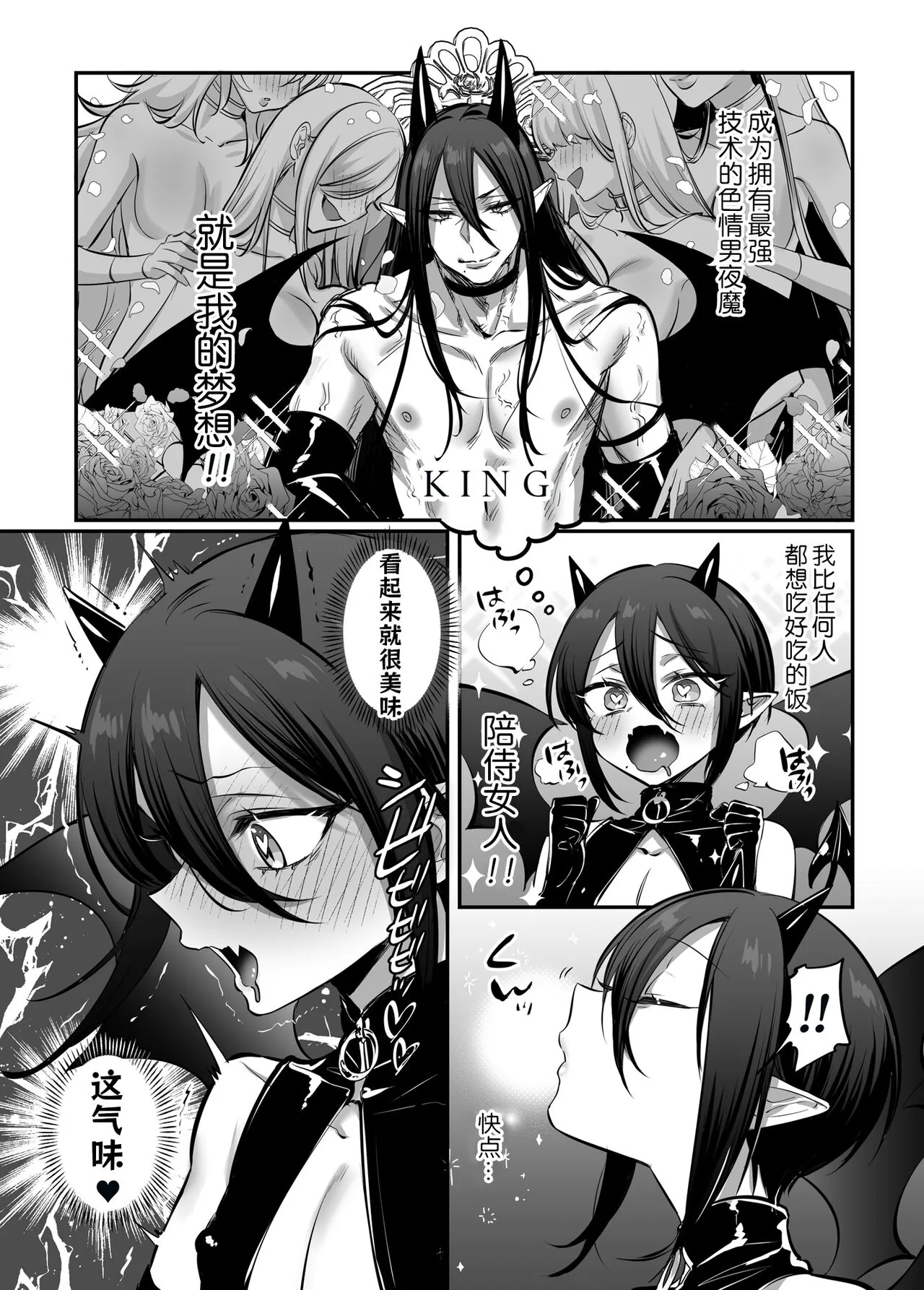 Incubus-kun♂ Succubus Ochi♀!? | Page 5