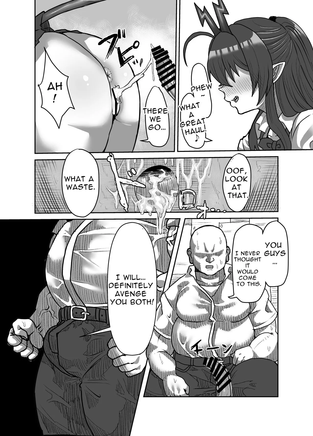 In kyasakyubasu ~Inma to Ijigen ni Tsunagaru Ana~ | Gloomy Succubus ~glory hole connected to another dimension~ | Page 25