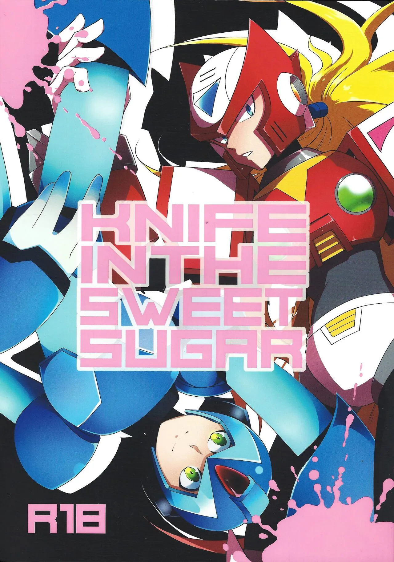 [GAIA666, Utatane (guutara, ozaki)] KNIFE IN THE SWEET SUGAR (Mega Man X)'s first page