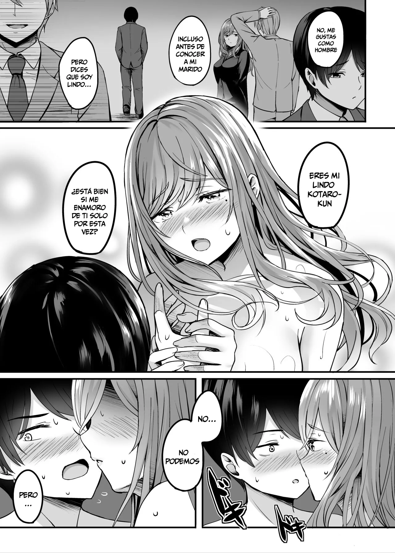 Hitozuma to Onsen to. | Una Mujer Casada en Una Fuente Termal | Page 14