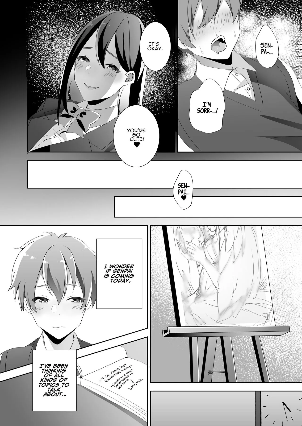 Yasashii Senpai no Amai Wana | The Sweet Snare of a Gentle Senpai | Page 30