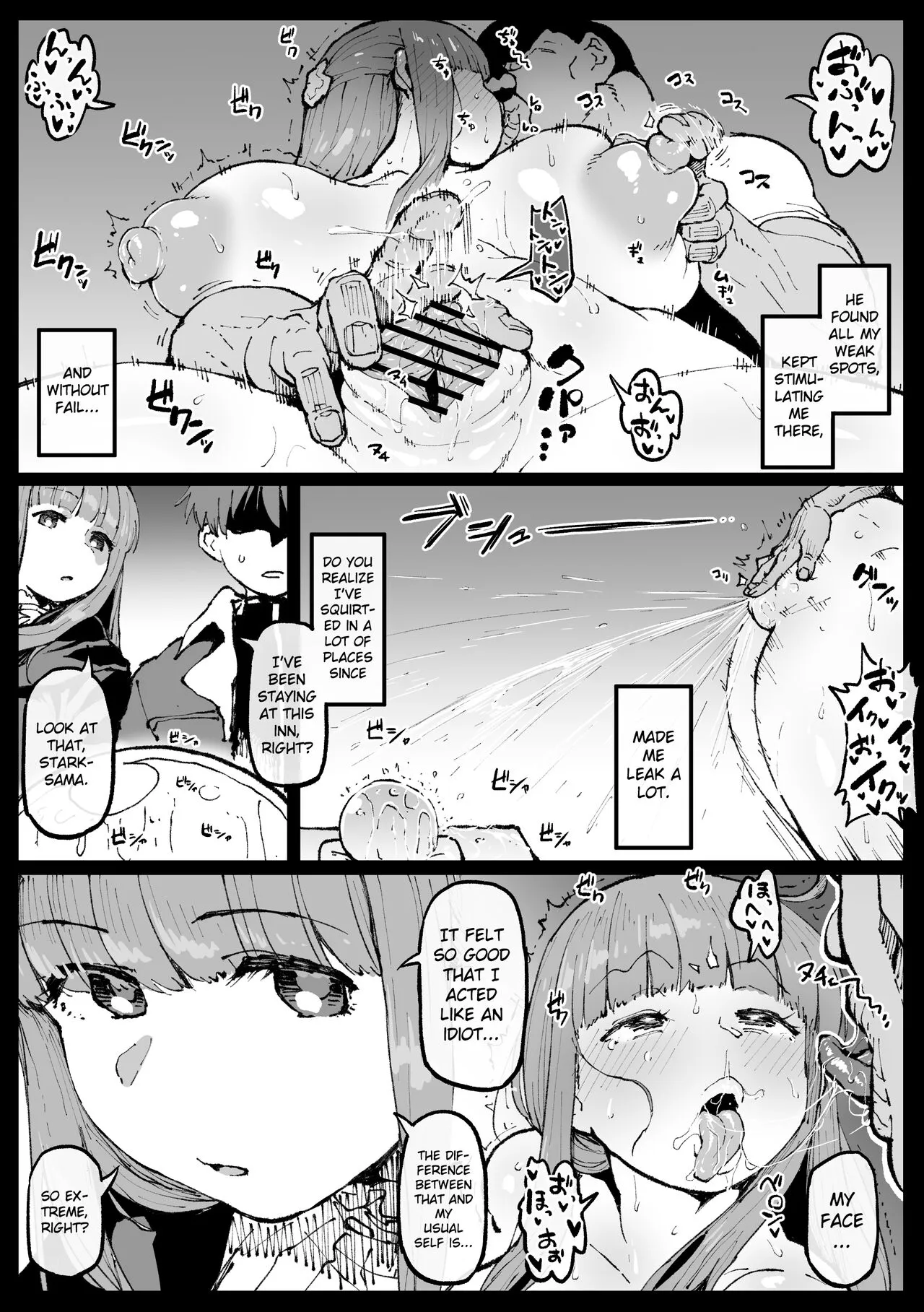 Ganbatta Fern-san | Fern-san did her best | Page 4