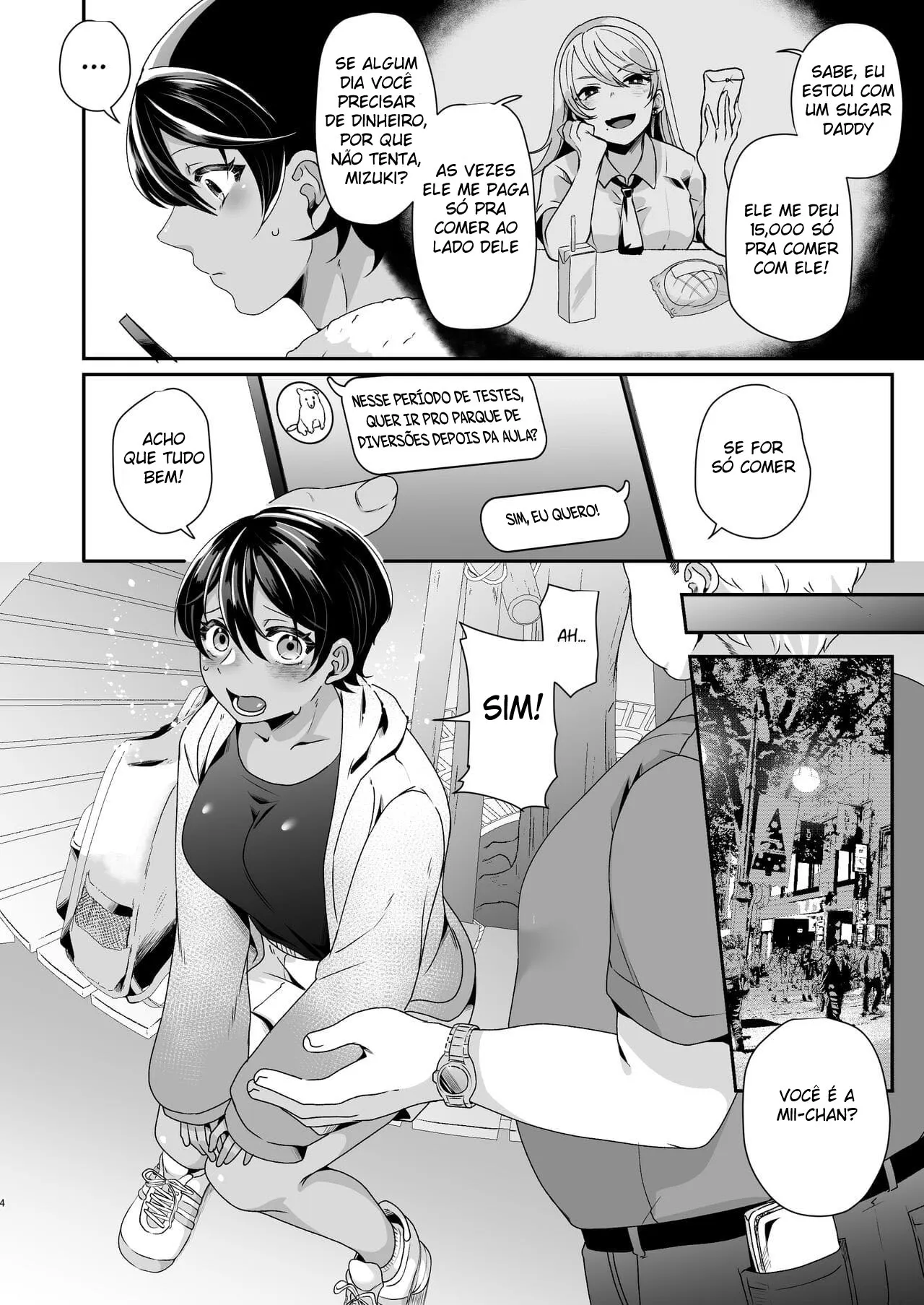 Boyish JK Papakatsu ni Ochiru | Boyish JK Corrupted By A Sugar Daddy | Page 3