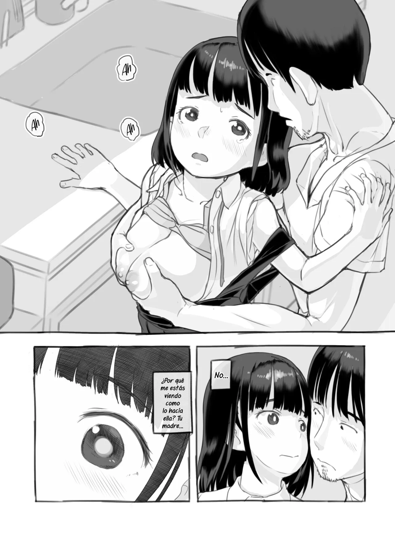 Ore no Musume wa Moto Kano Ni | Mi hija se parece a mi ex-novia. | Page 47