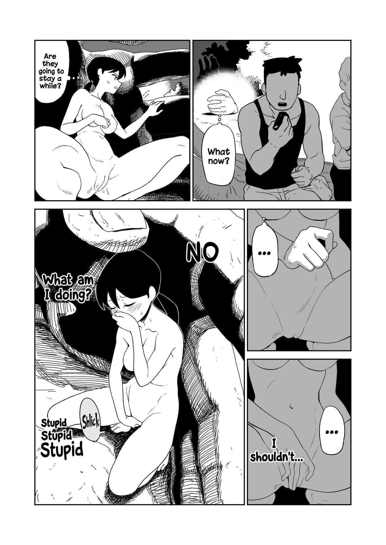 Yoru, Kouen, Roshutsu Jii. | Night, Park, Public Masturbation | Page 10