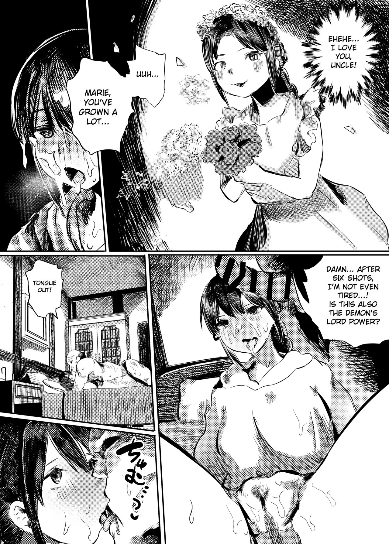 Marie to, Saimin Netorare Mura. | Marie and The Hypnotic Netorare Village. | Page 9