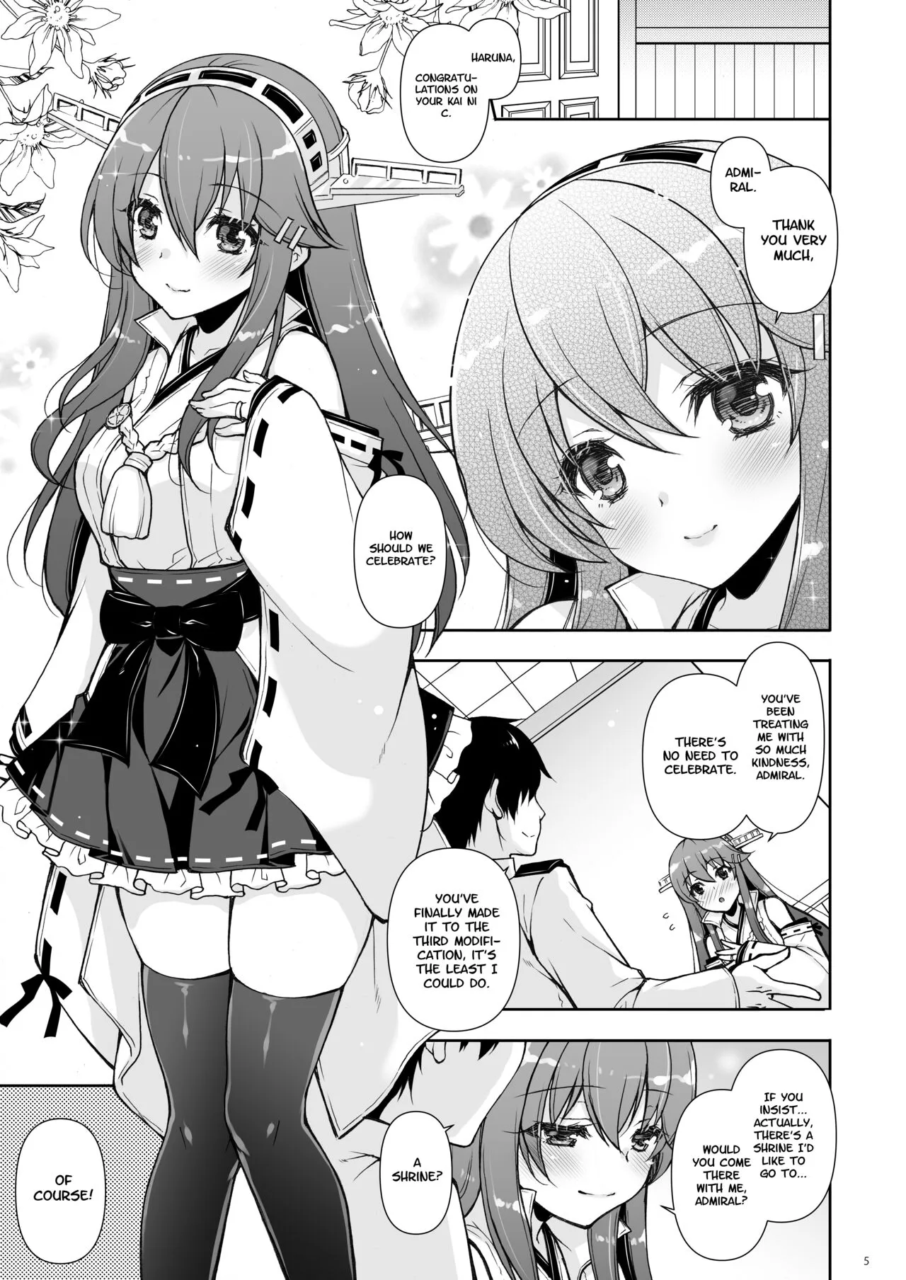 Ware, Haruna to Haramase Yasen ni Totsunyuusu!! | I Will Engage in a Knock Up Night Battle with Haruna!! | Page 4