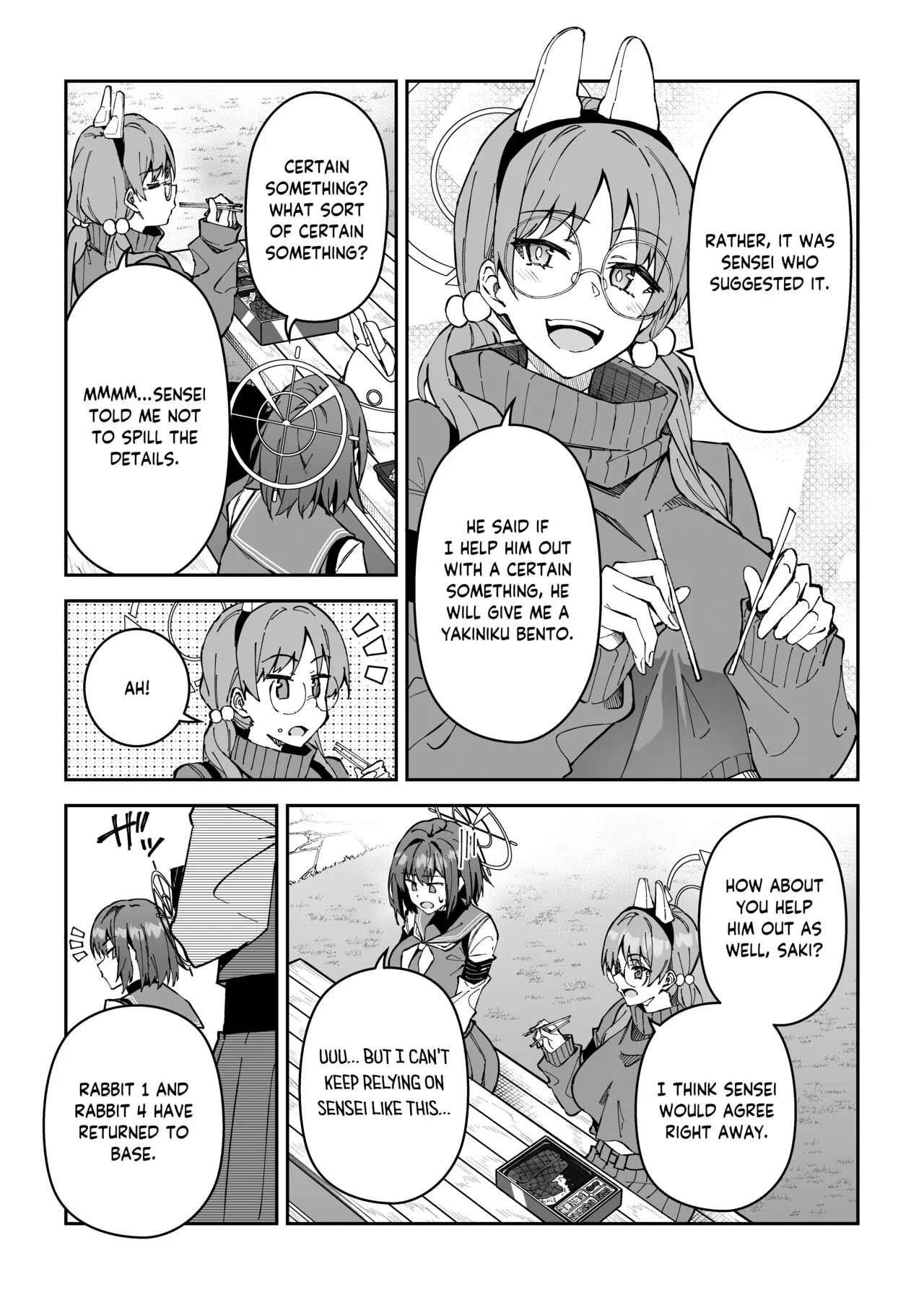 Yokujou Usagi no Shokushou Choutatsu Sakusen | Lusty rabbit's mission to secure food supply | Page 6