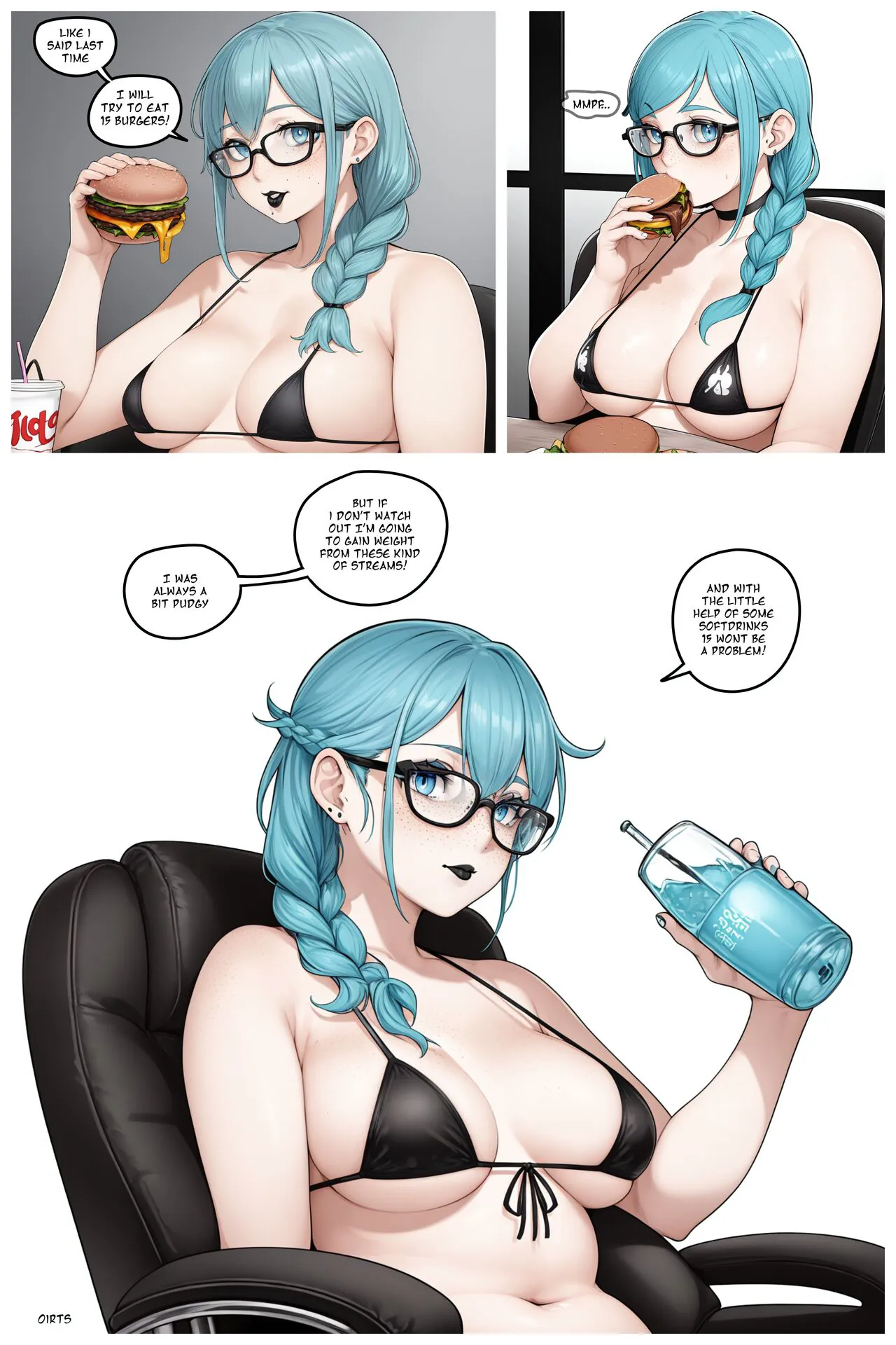 - DeviantArt - Streamer weight gain - | Page 4