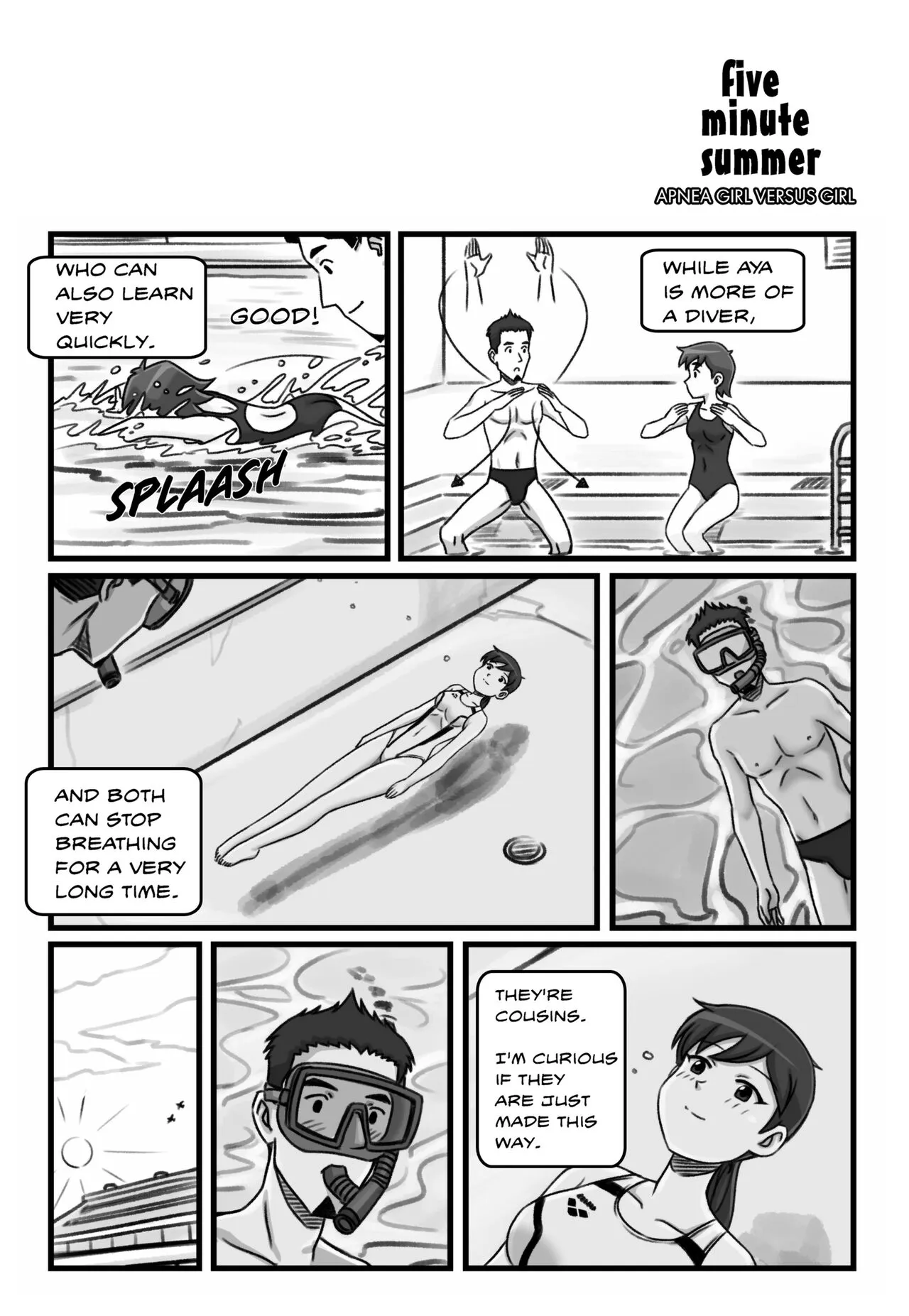 Apnea Girl Versus Girl | Page 73